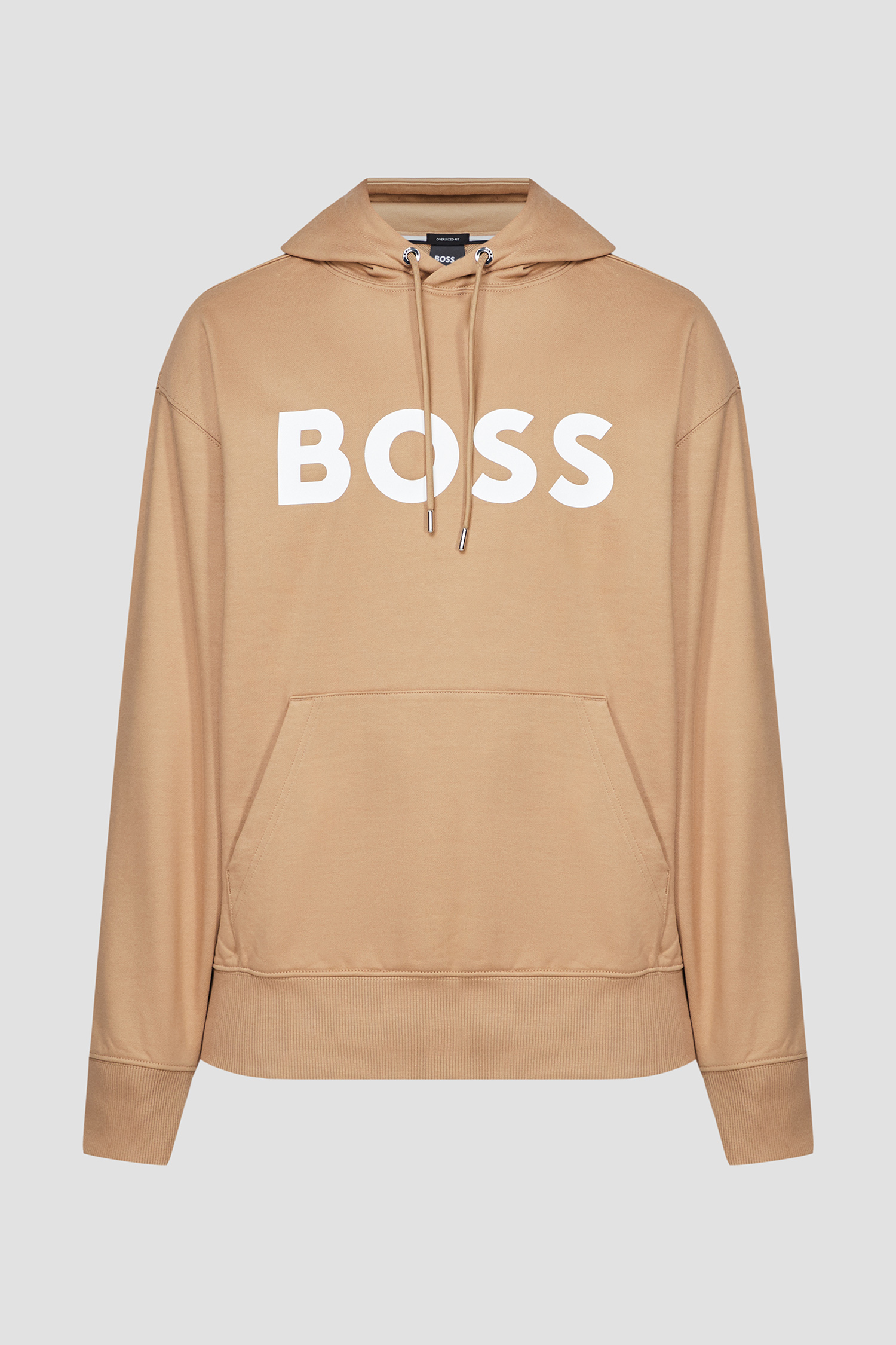 Мужское бежевое худи BOSS 50496661;260