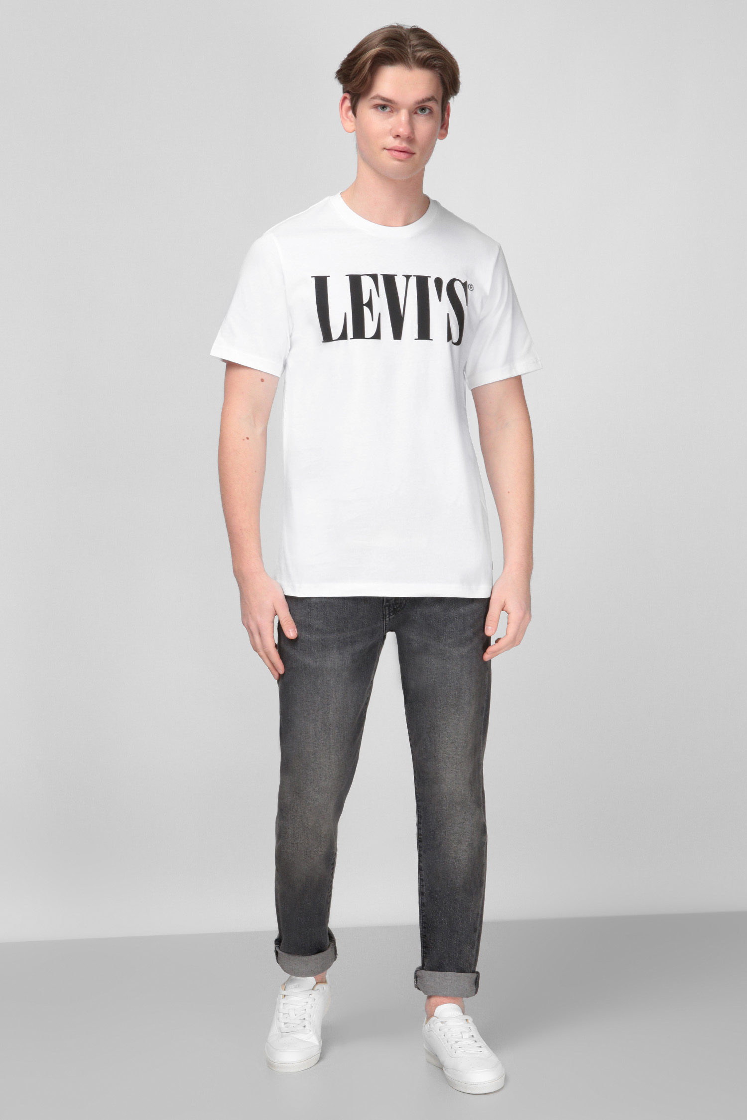 Біла футболка для хлопців Levi’s® 69978;0026