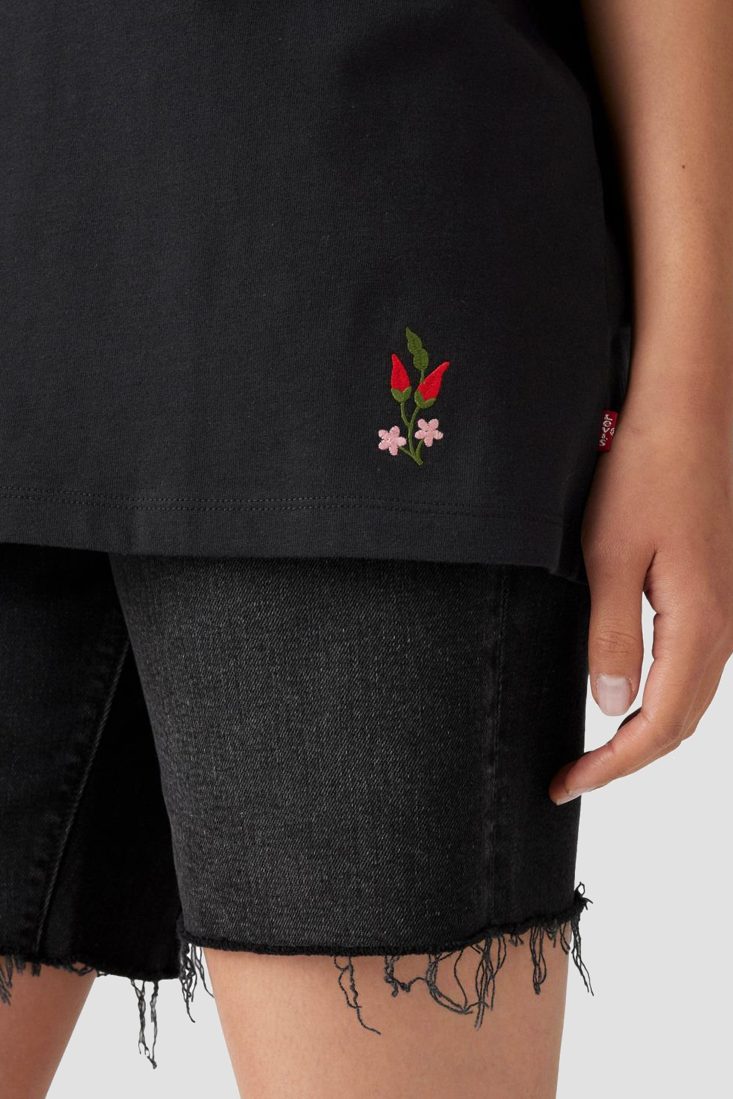 Жіноча чорна футболка Levi’s® A4924;0081