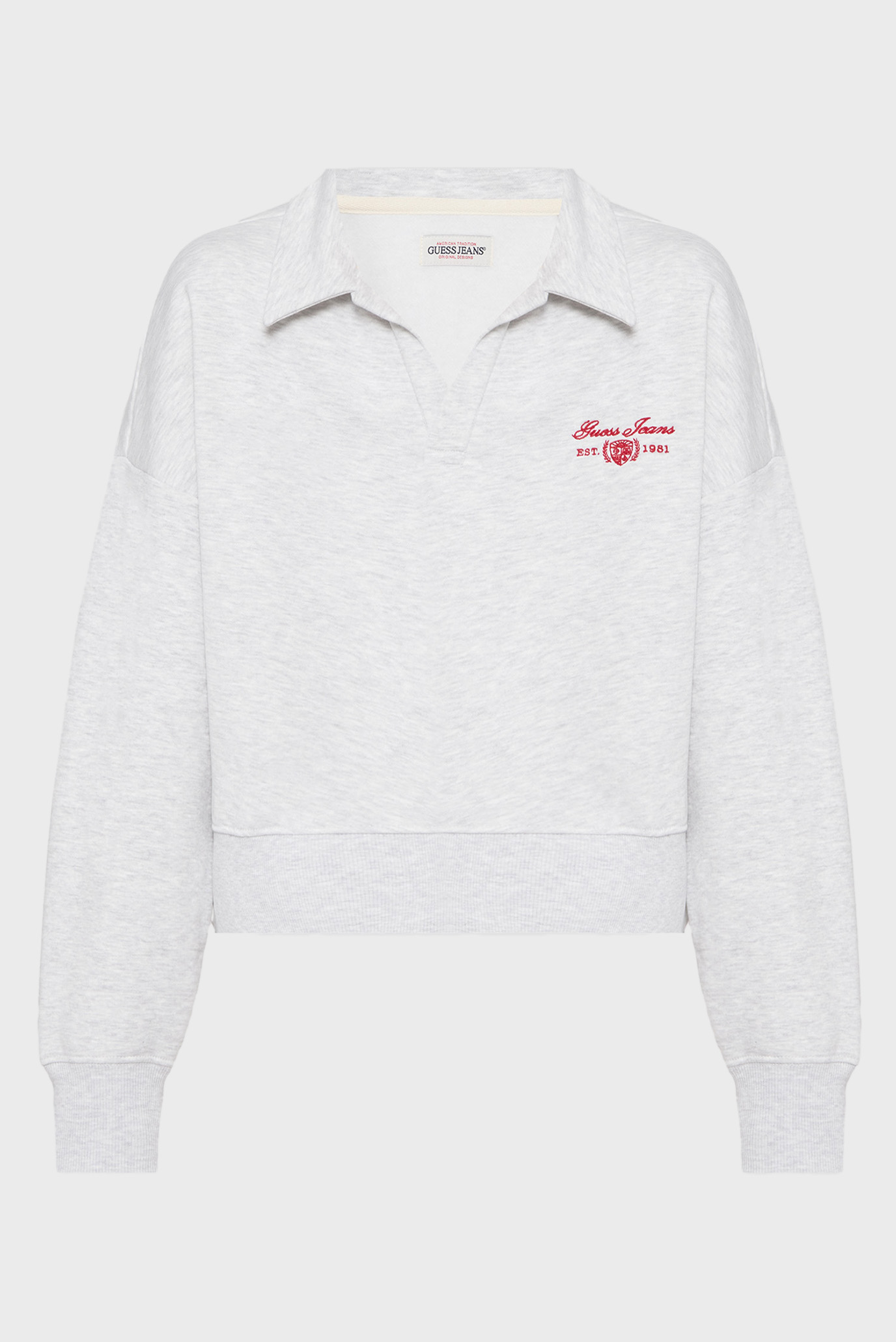 Жіноче сіре поло Guess Jeans W5BQ09.KC811;H91N