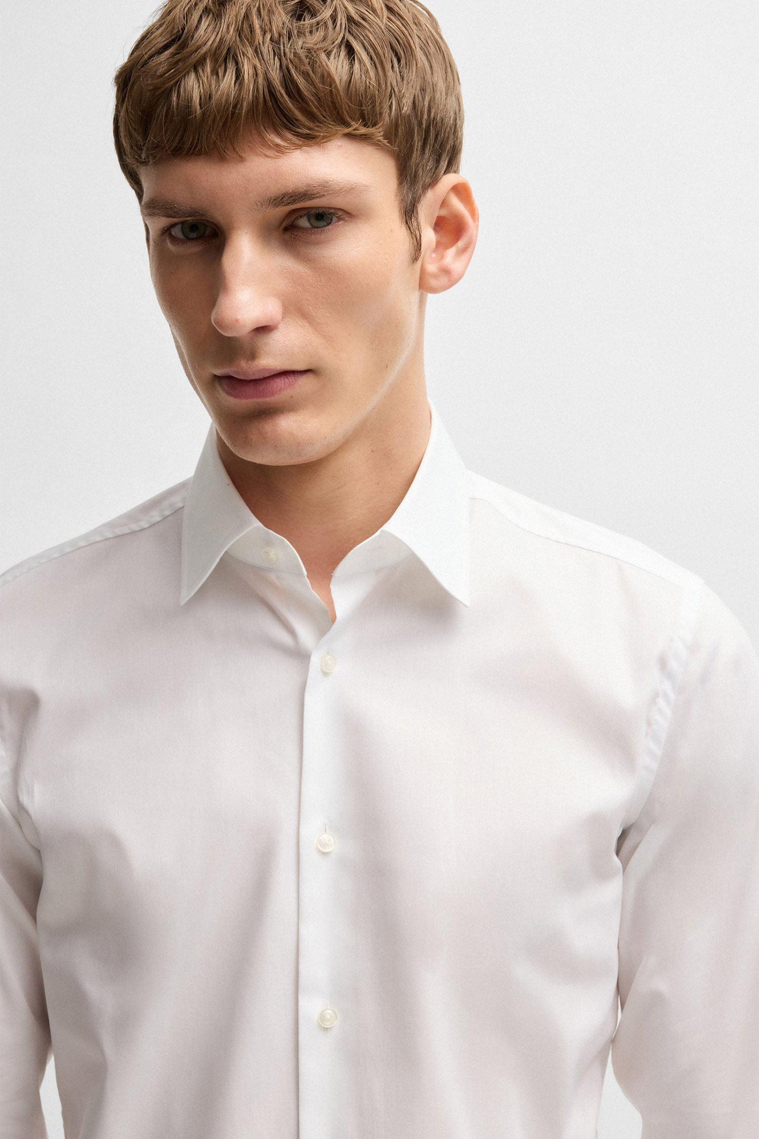 Чоловіча біла сорочка BOSS 50479922;100