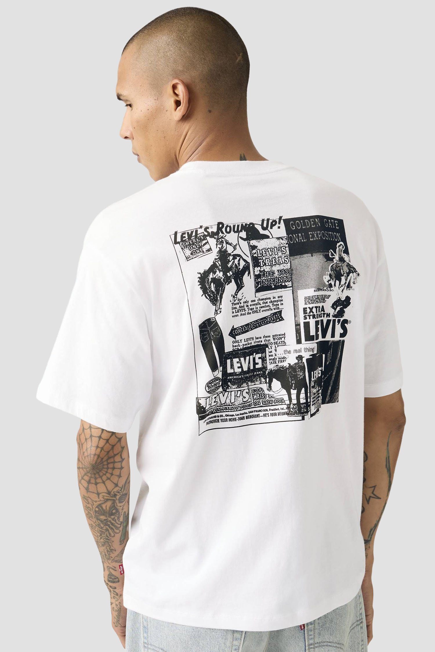 Чоловіча біла футболка Levi’s® 87373;0394