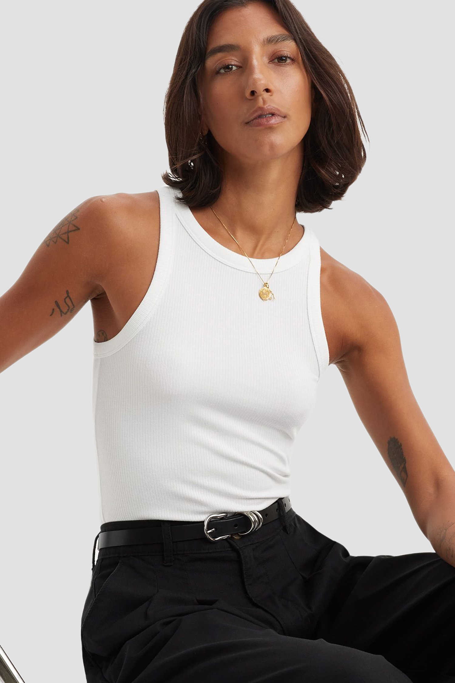 Жіноча біла майка Levi’s® A7326;0001