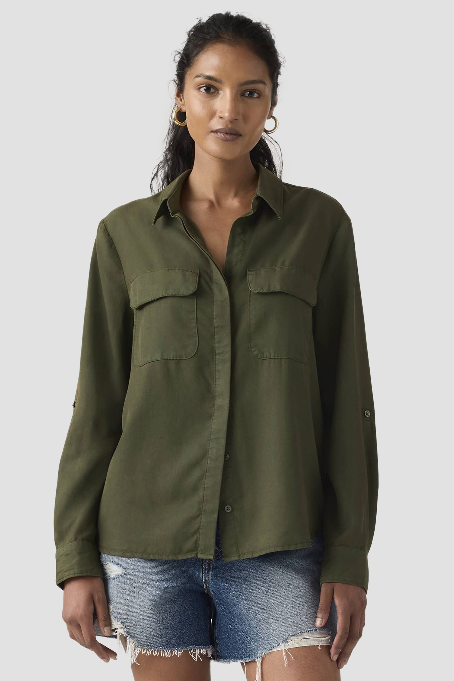 Жіноча зелена сорочка Levi’s® 005NJ;0009
