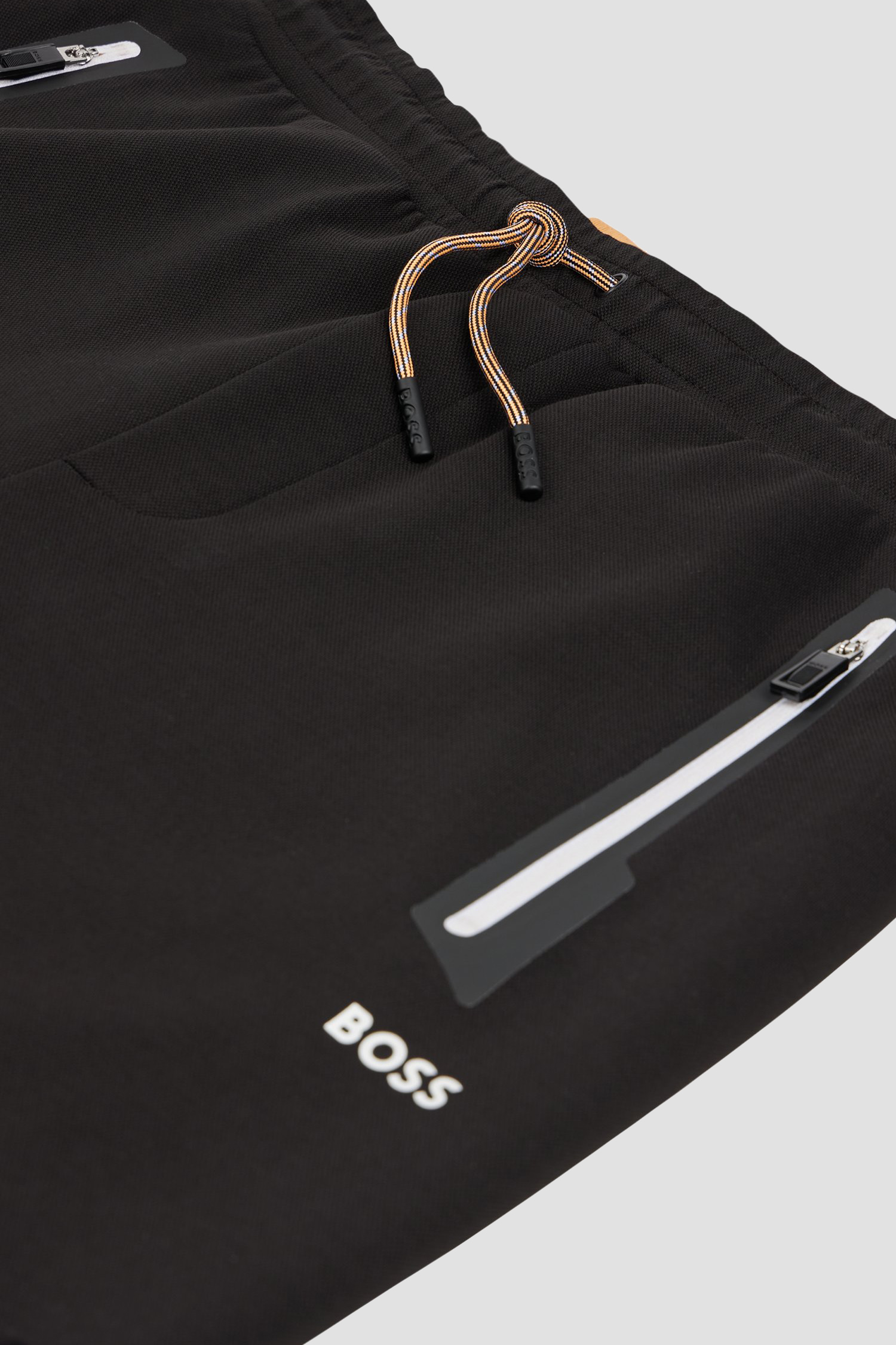 Чоловічі чорні спортивні штани BOSS 50476408;001
