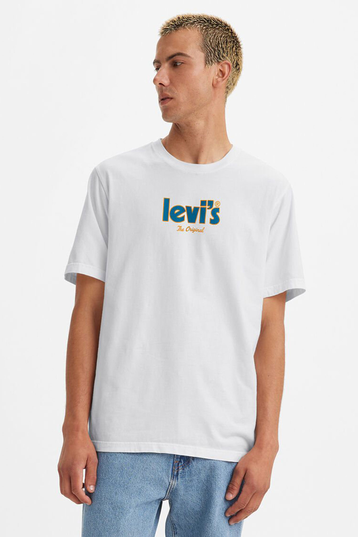 Чоловіча біла футболка Levi’s® 16143;0741