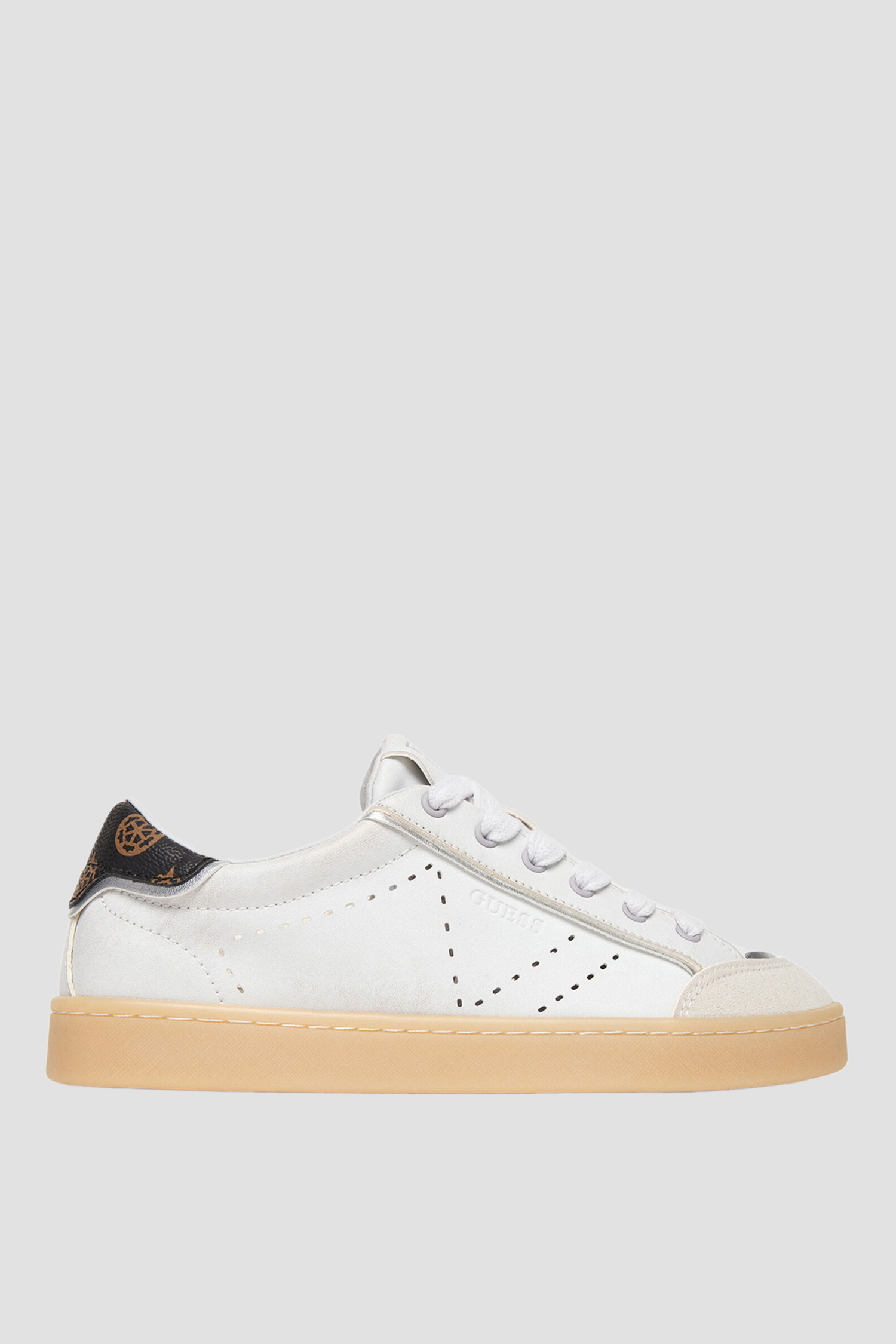 Жіночі білі снікерси Guess FLPJHE.FAL12;WHITE