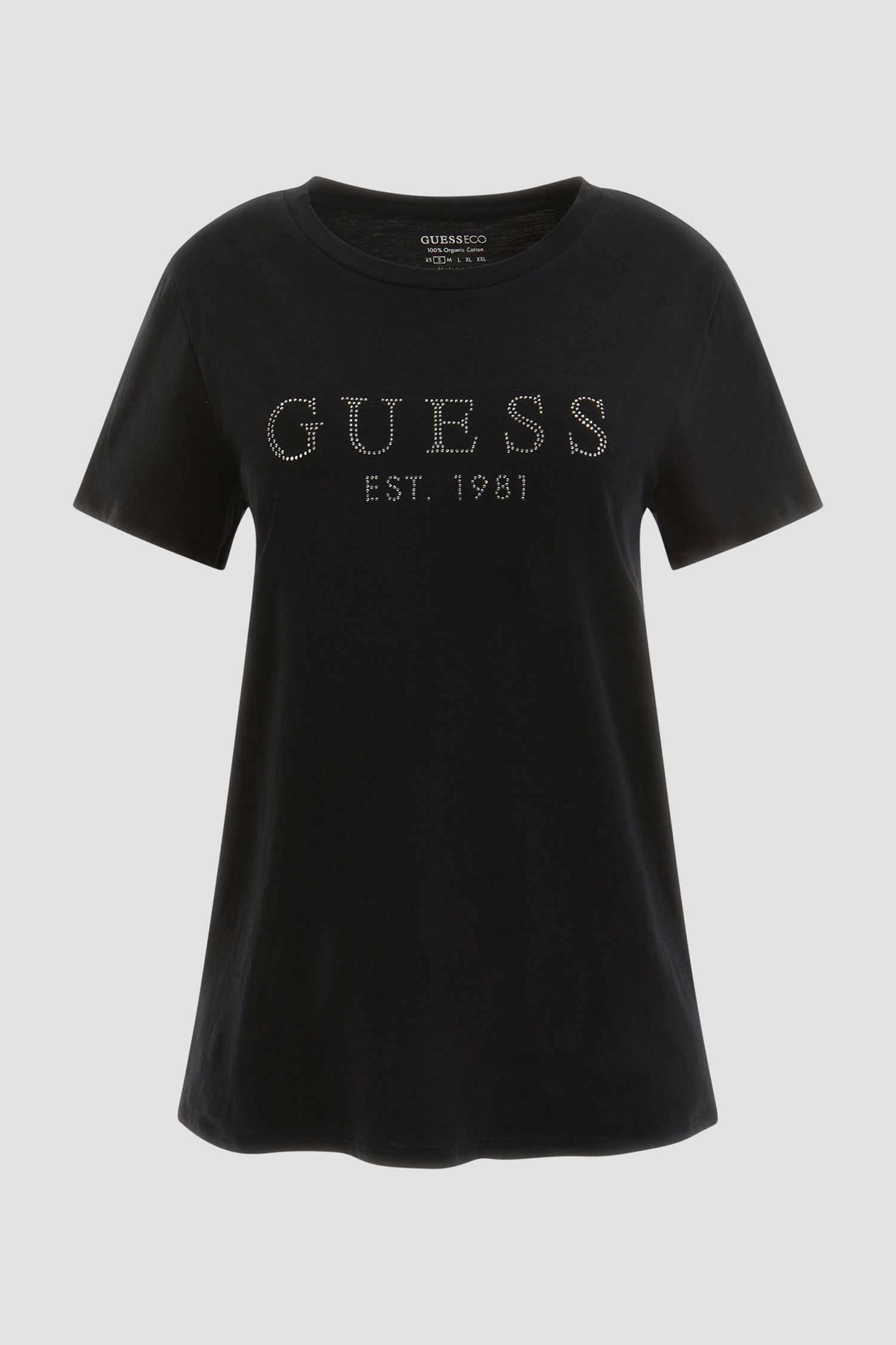 Женская черная футболка Guess W3GI76.K8G01;JBLK