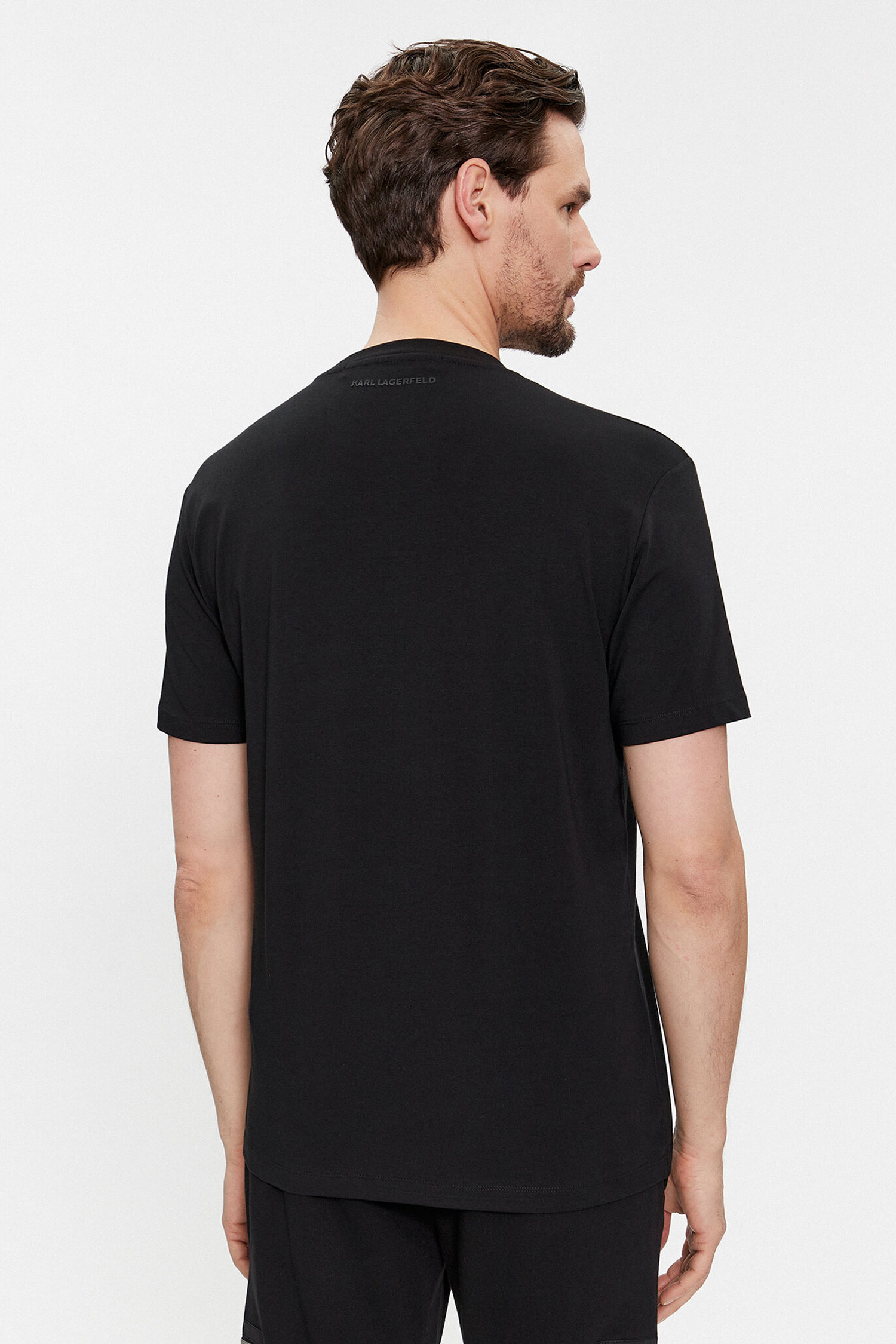 Мужская черная футболка Karl Lagerfeld 541221.755061;990