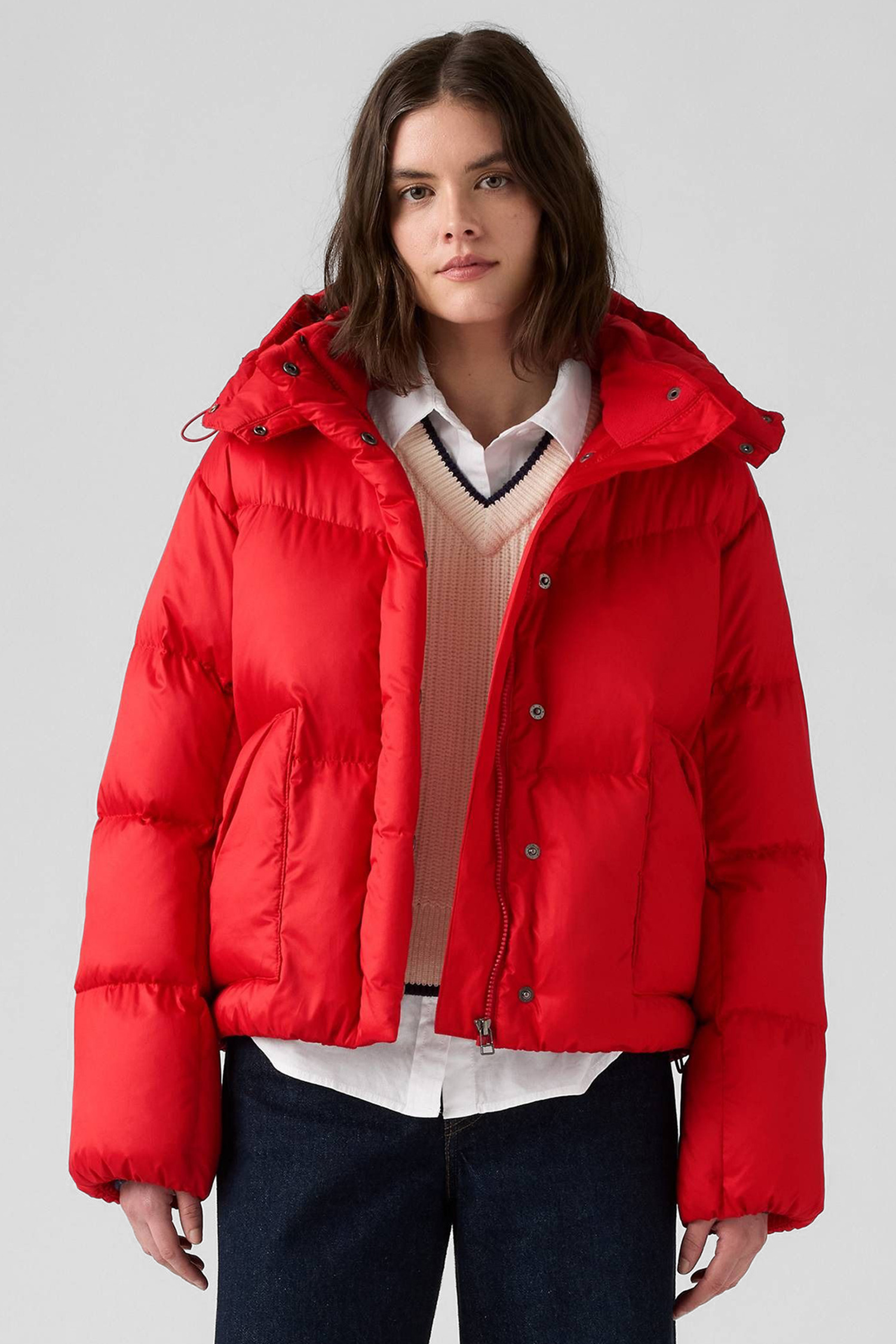 Жіночий червоний пуховик Levi’s® 003MD;0004