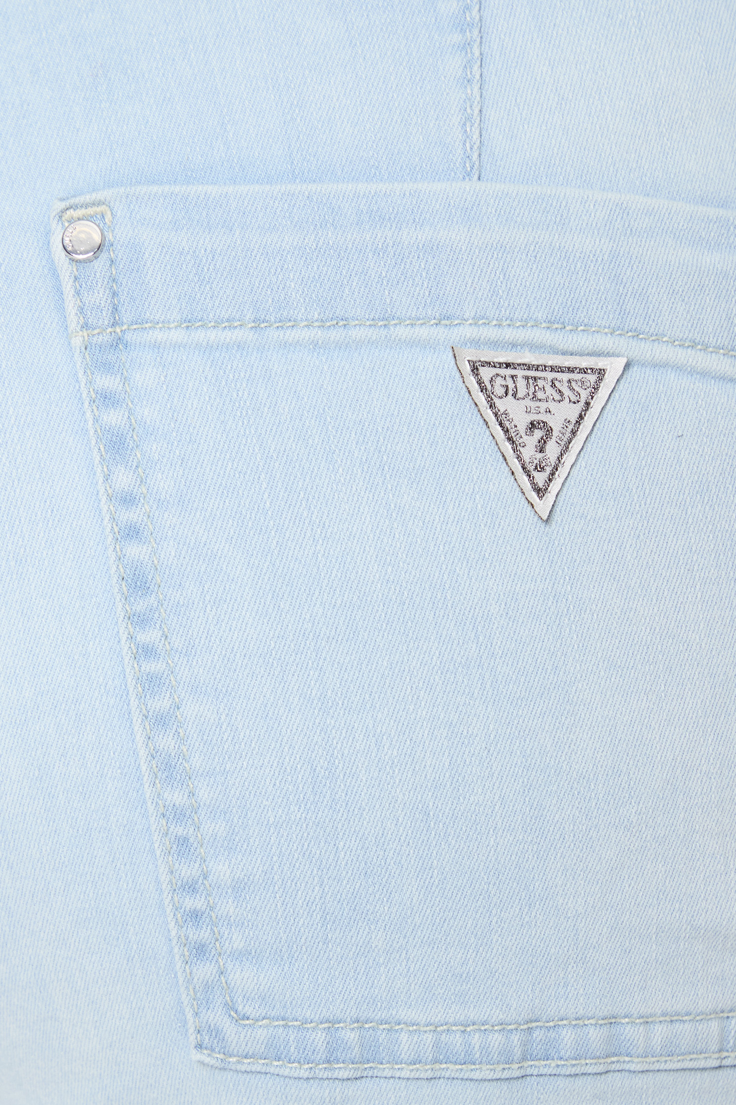 Женские голубые джинсы Guess W5GA1L.D5NB4;NGLH