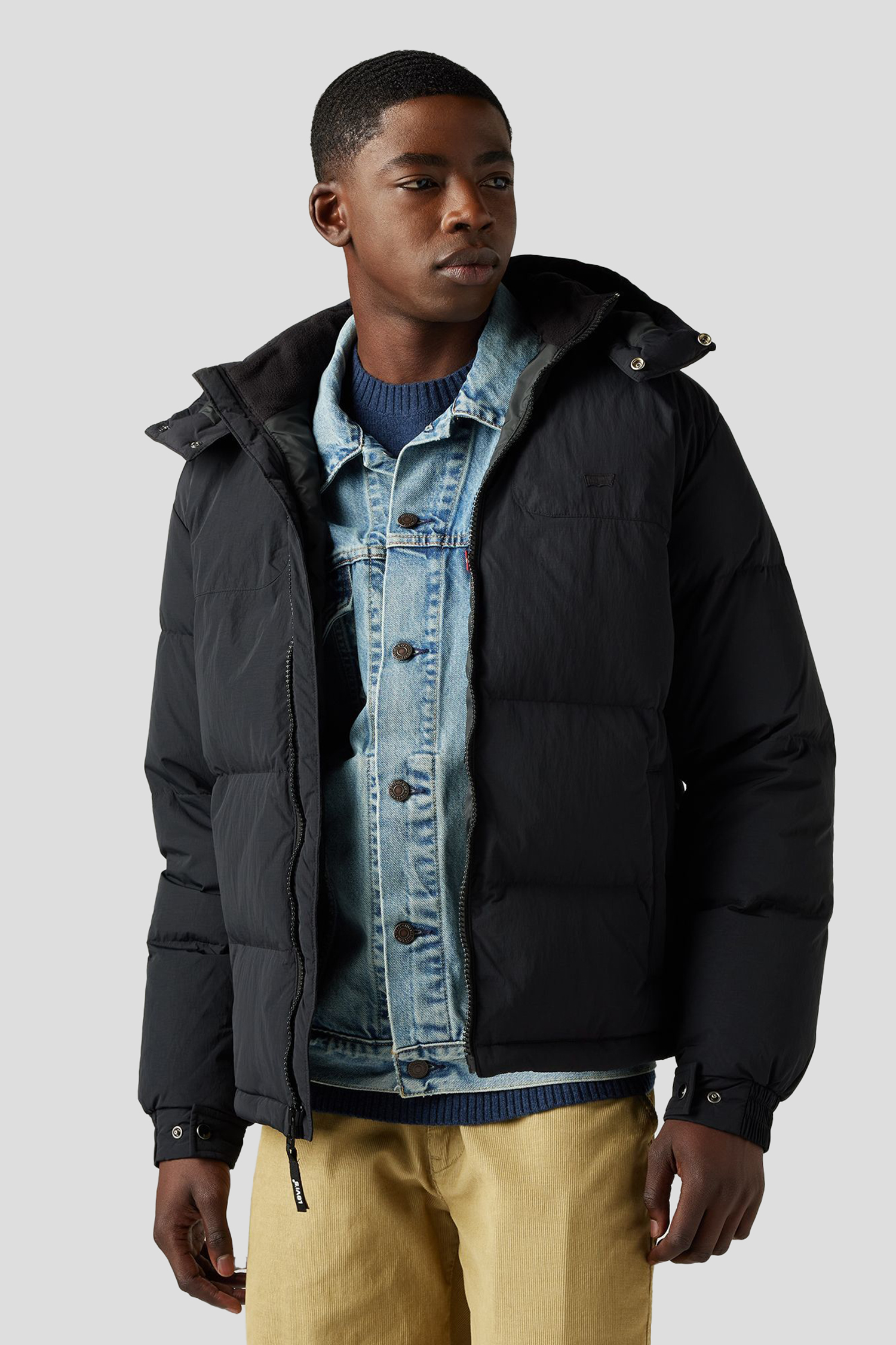 Чоловіча чорна куртка Levi’s® A8557;0000