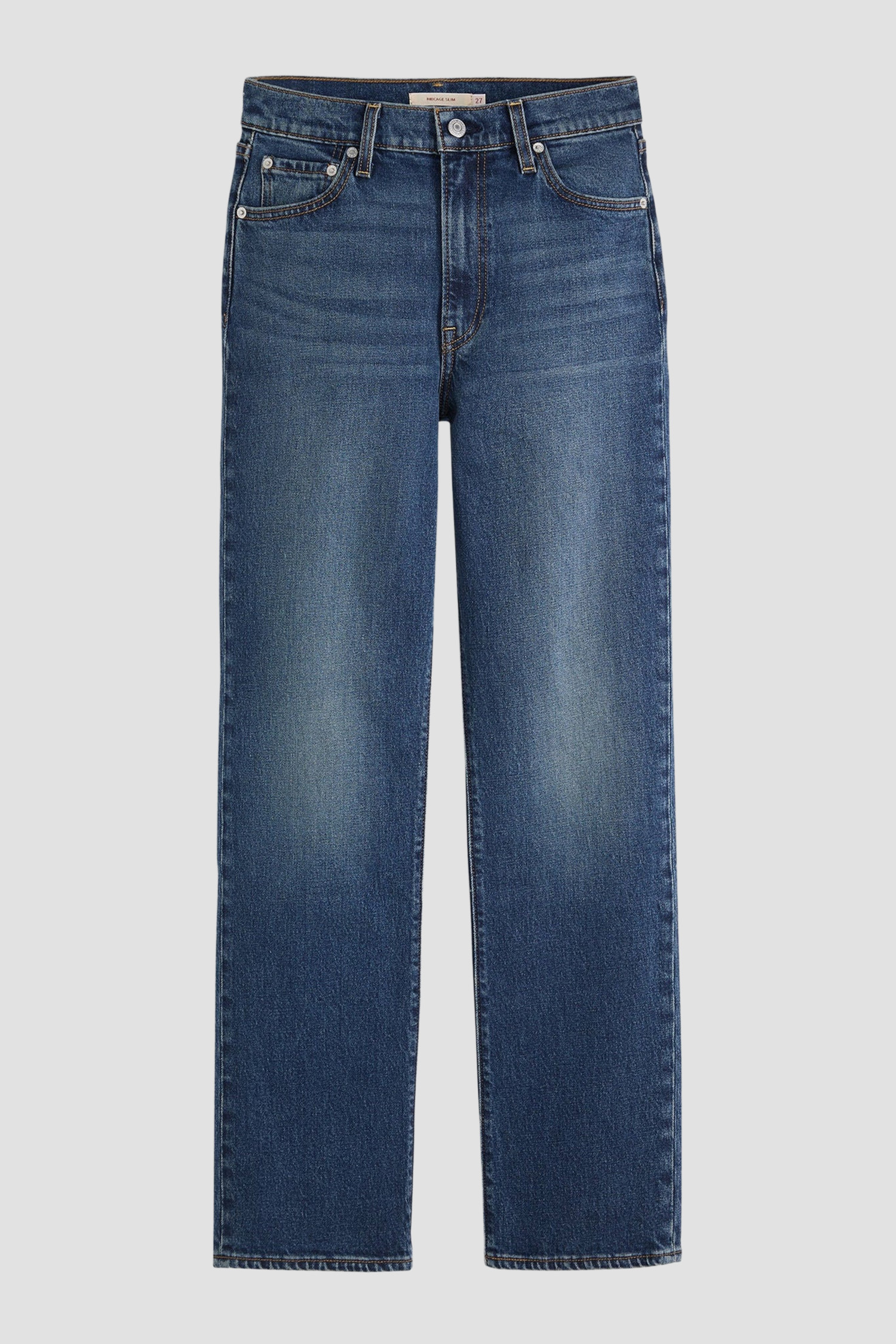 Женские темно-синие джинсы Ribcage Slim Levi’s® 0081W;0008