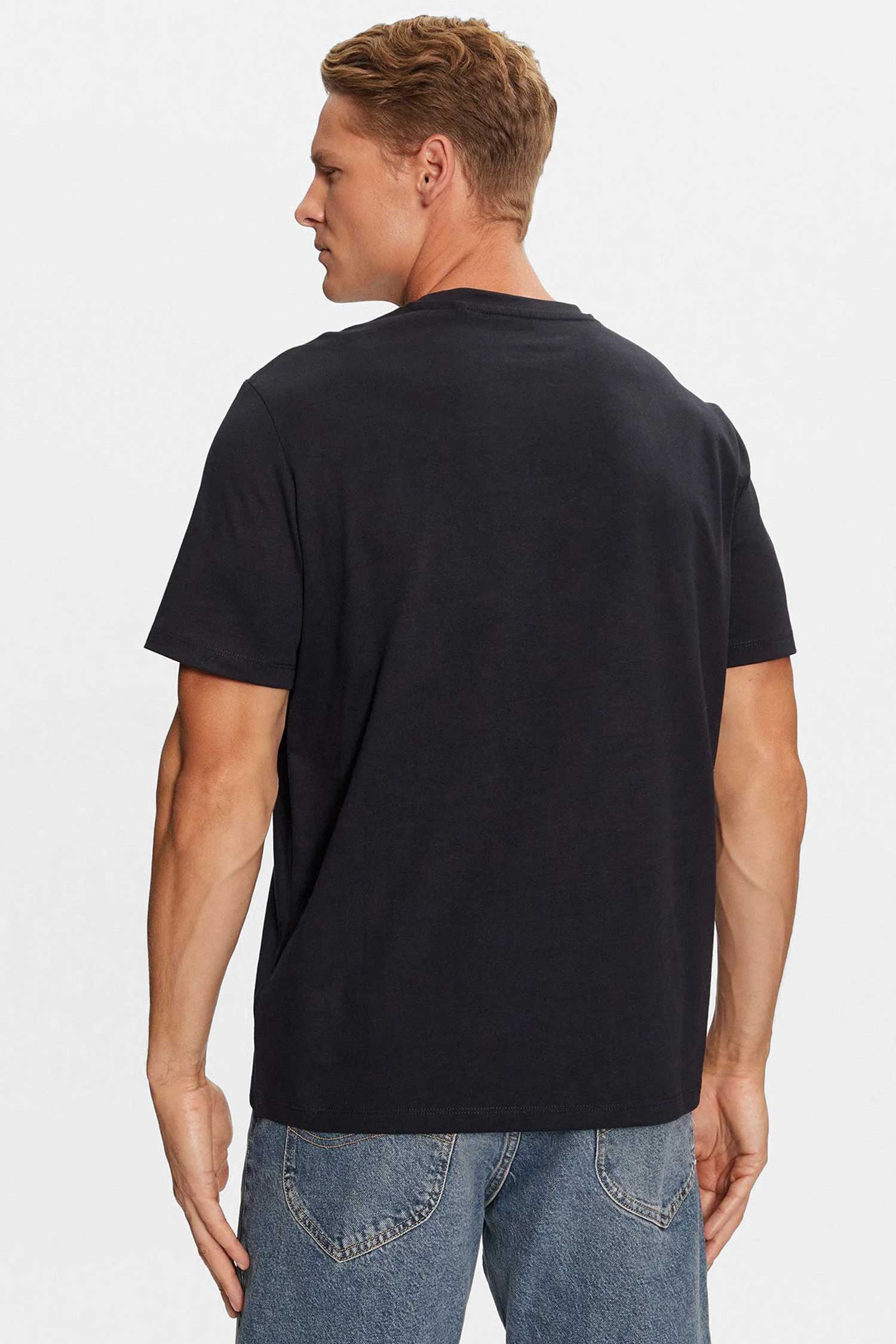 Чоловіча темно-синя футболка Guess M4YI0A.KCCM1;G7V2