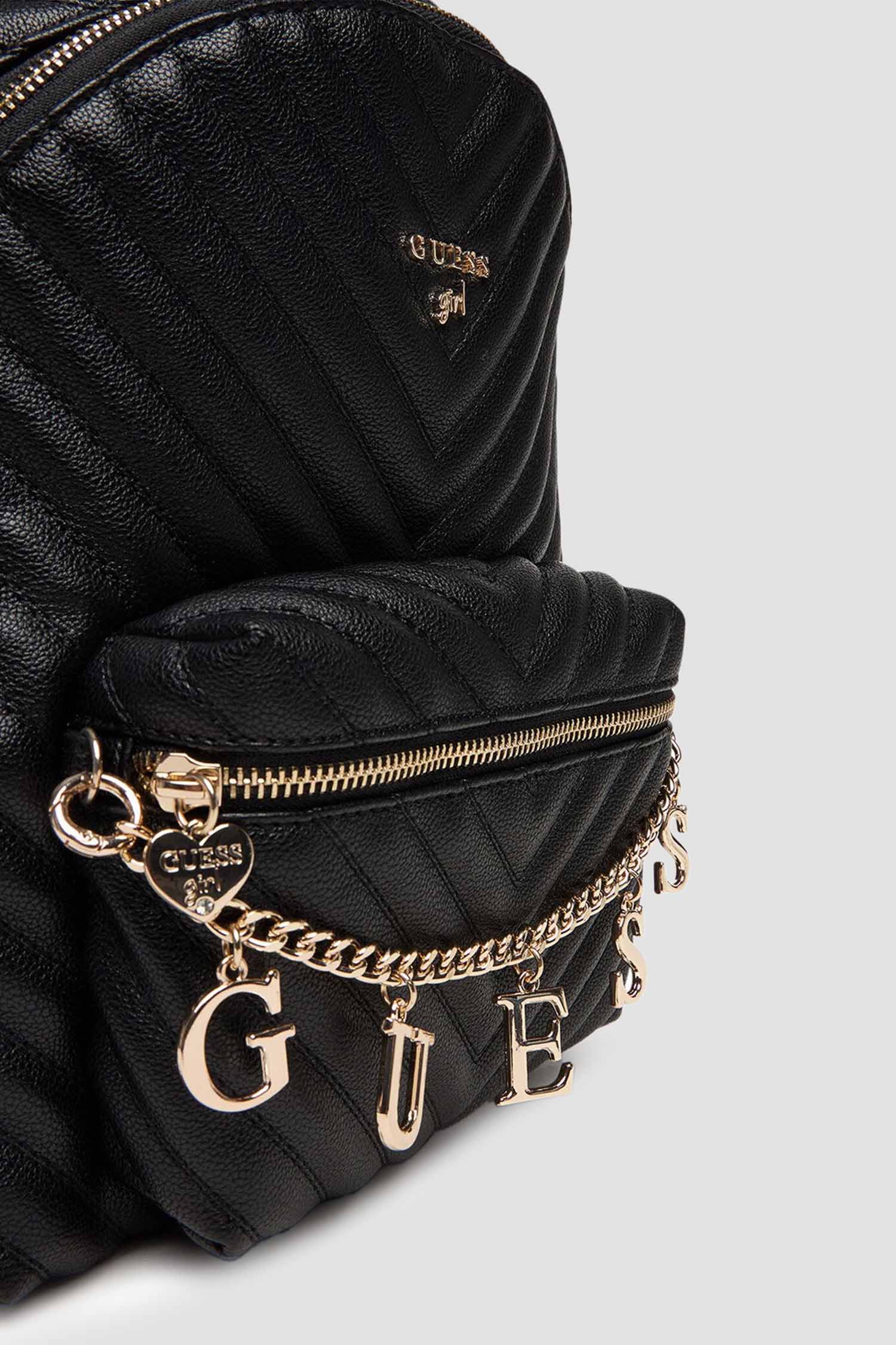 Дитячий чорний рюкзак Guess Kids J4RZ17.WFZL0;JTMU