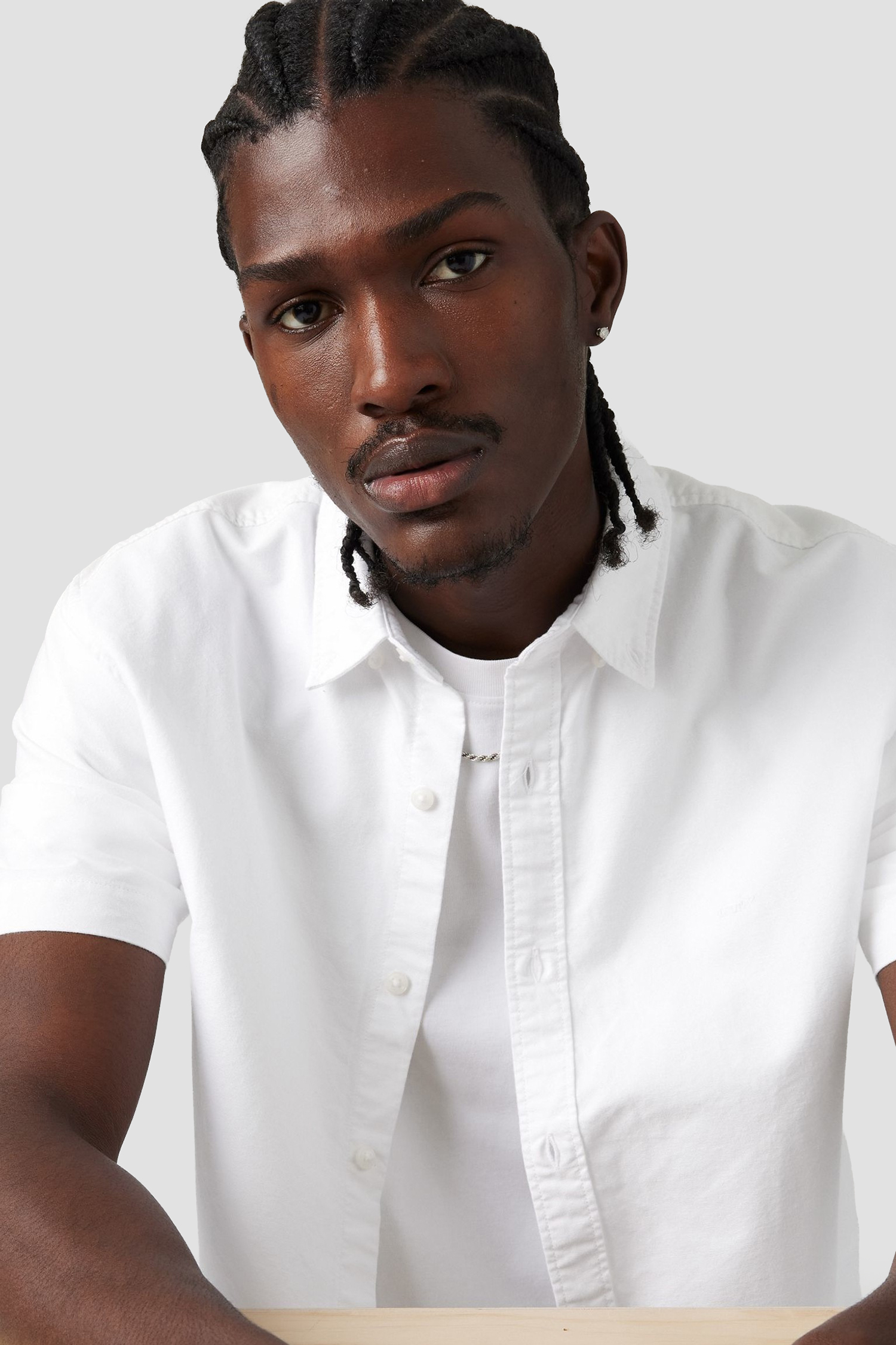 Мужская белая рубашка Levi’s® A9161;0014