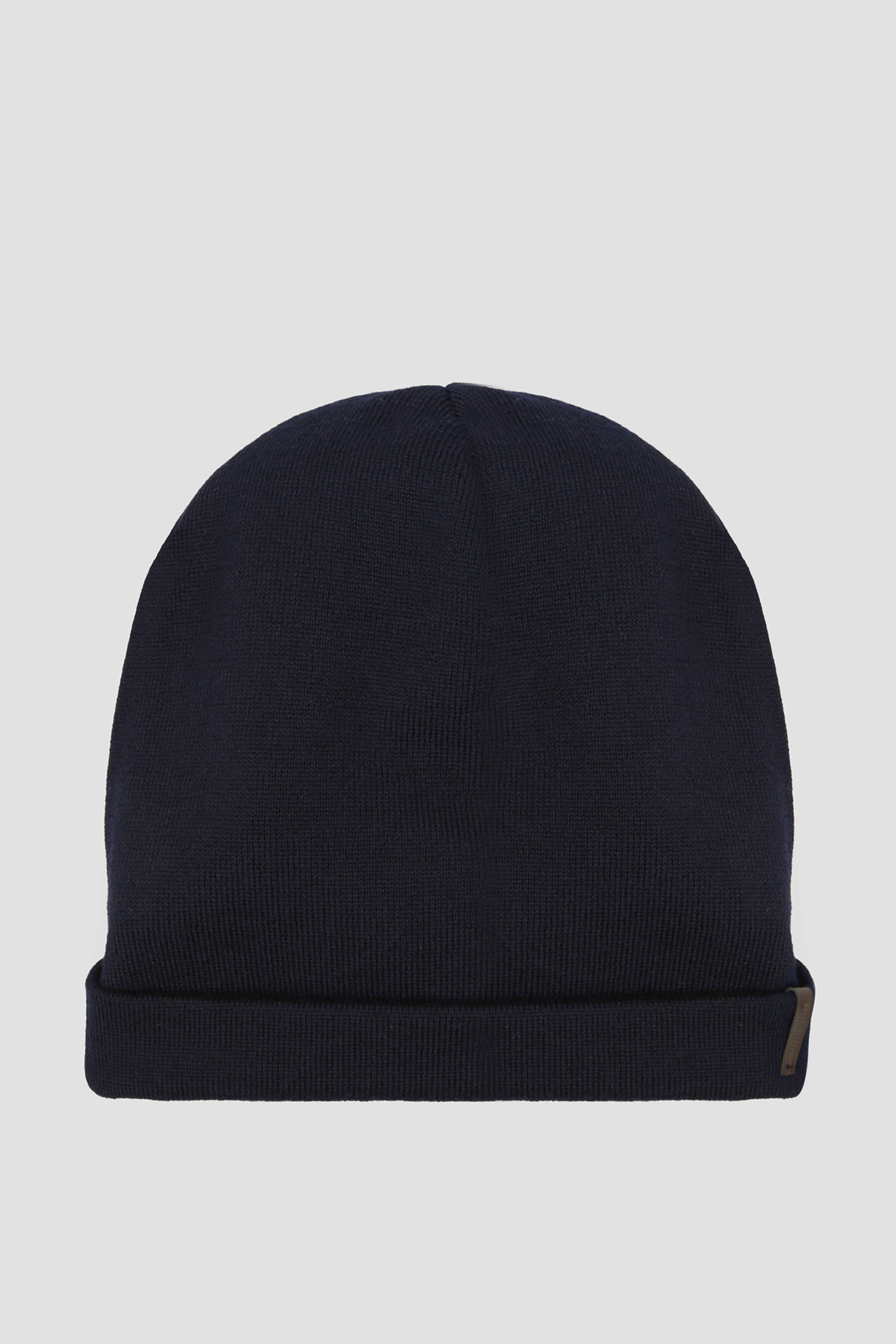 Мужская темно-синяя шерстяная шапка Baldinini M2BC04ANTE;1500