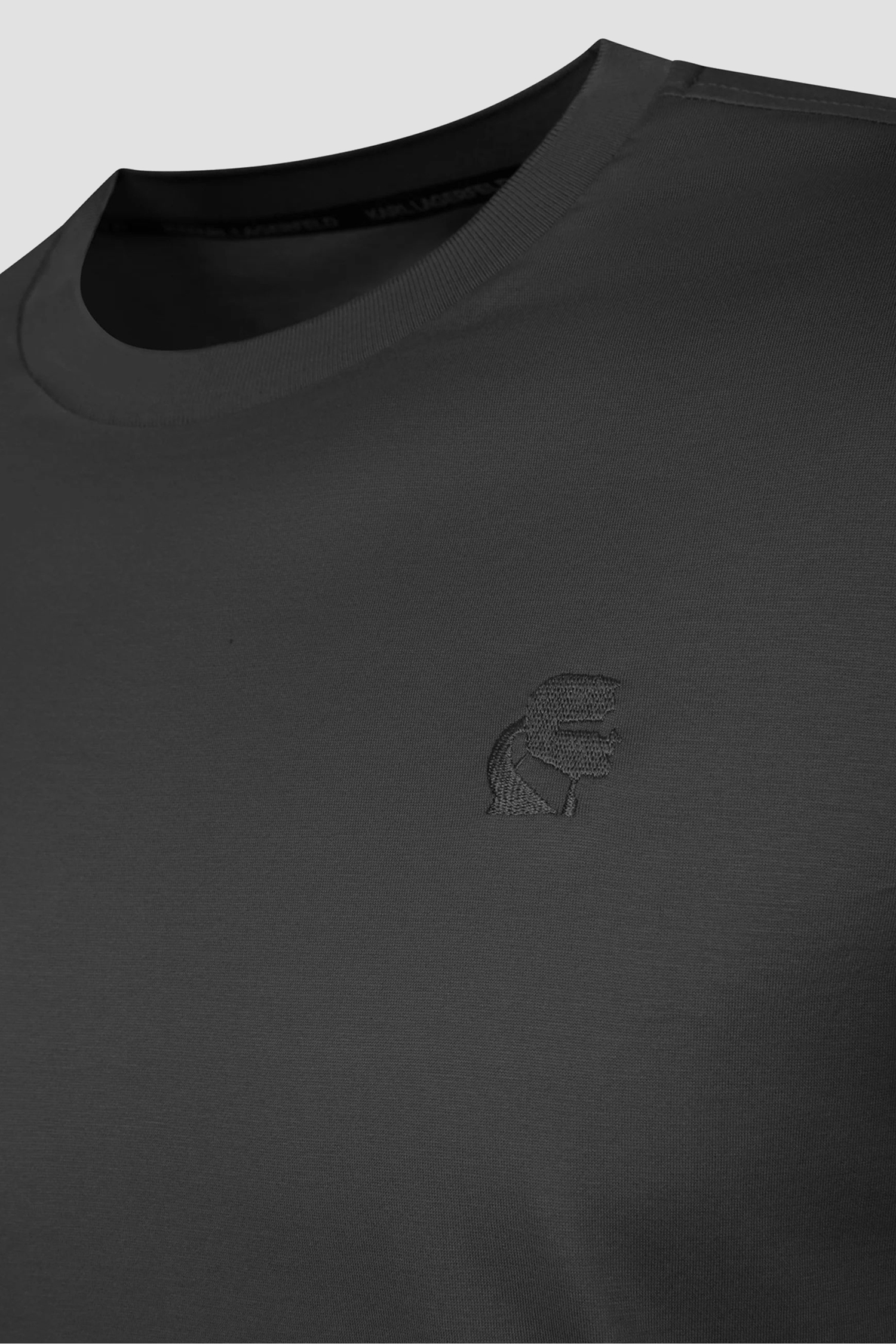 Мужская черная футболка Karl Lagerfeld 563200.755002;990