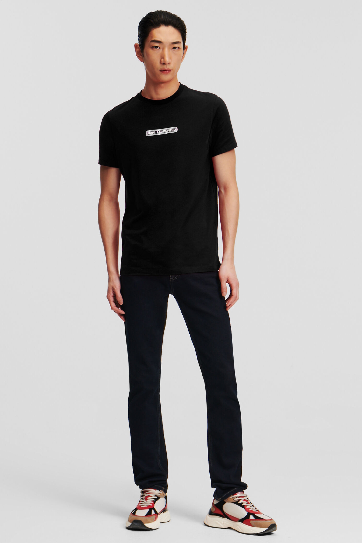 Мужская черная футболка Karl Lagerfeld 543221.755085;990