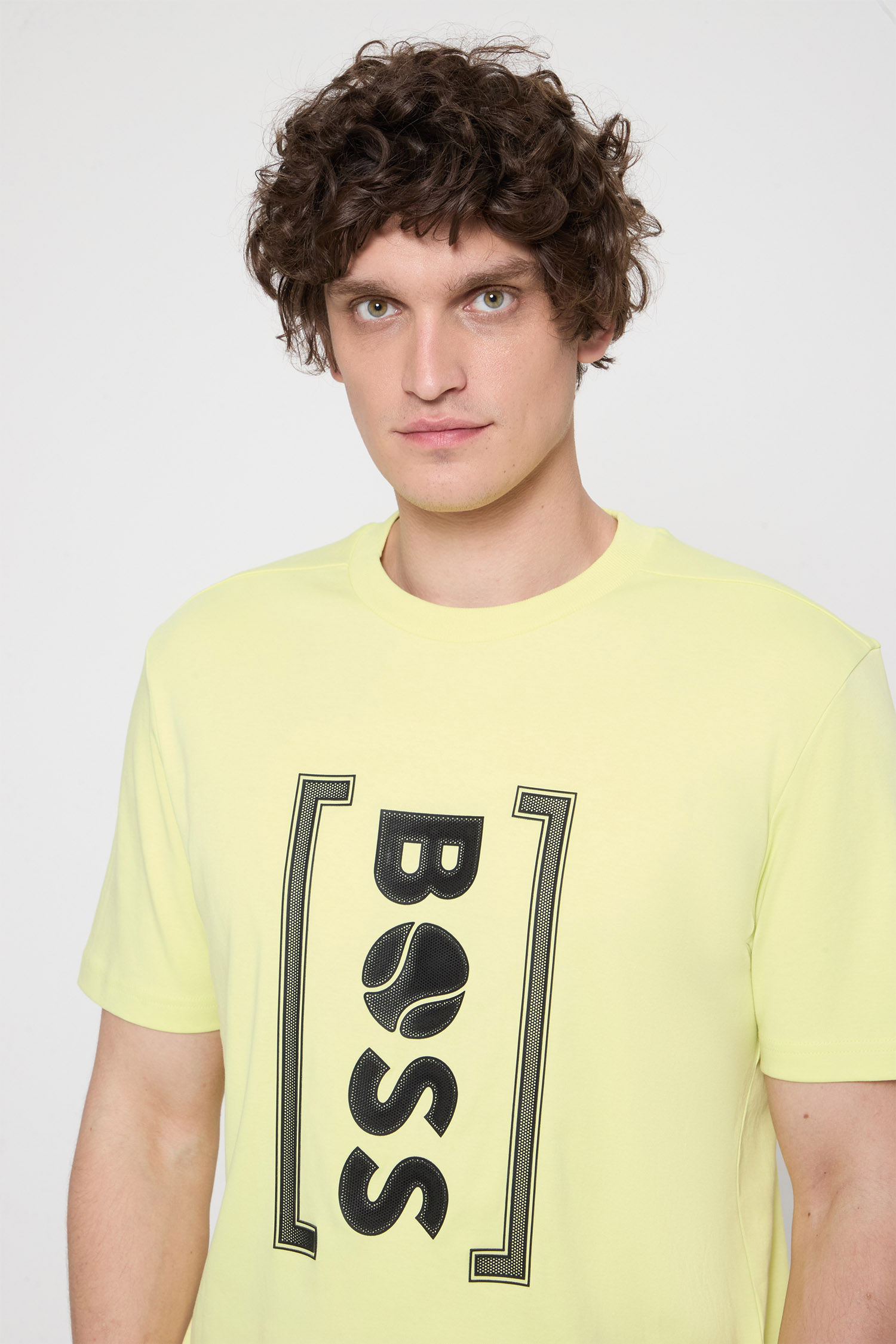 Чоловіча салатова футболка BOSS 50543905;337