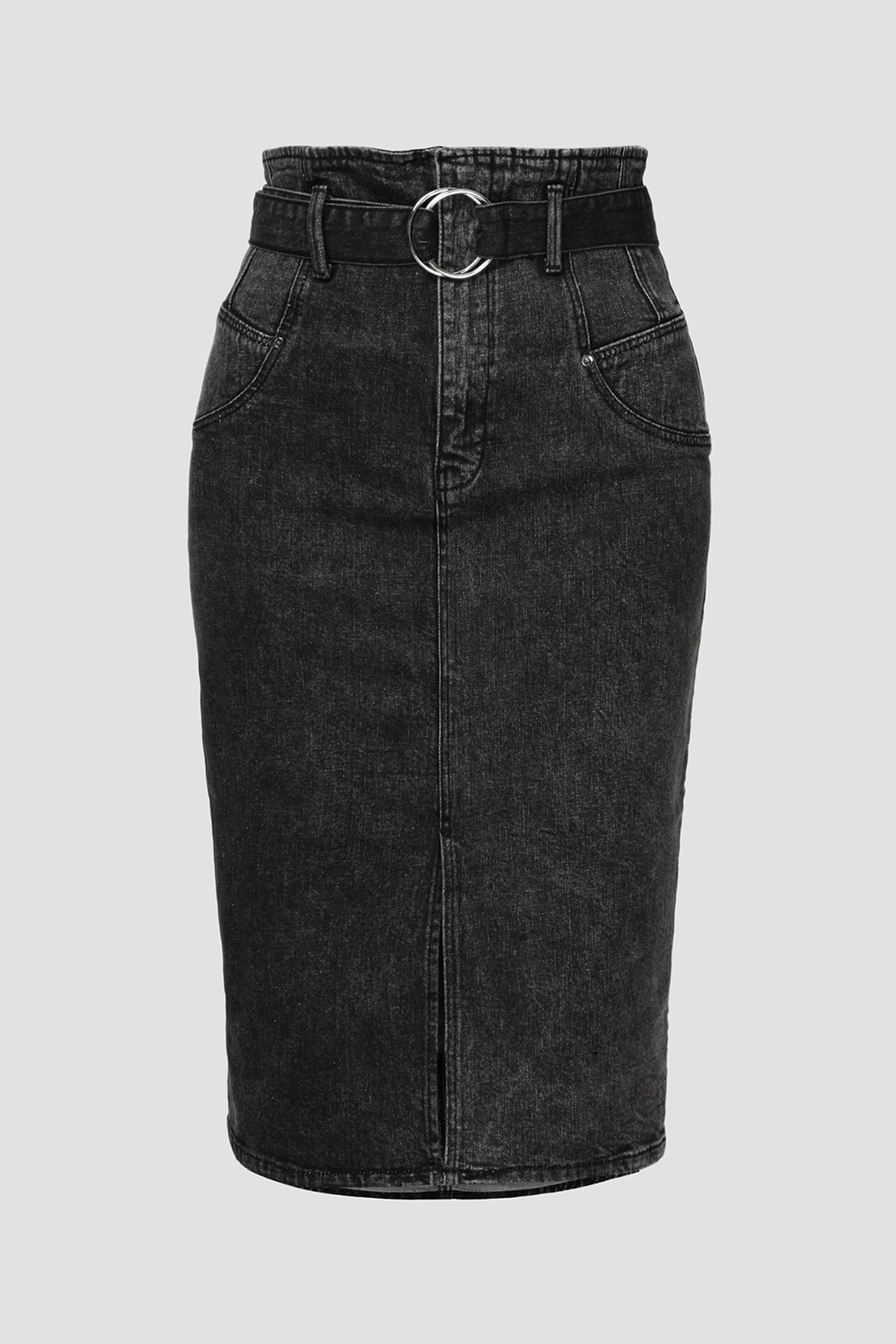 Женская серая джинсовая юбка Guess W0YD47.D42K2;PLCK — Ultrashop