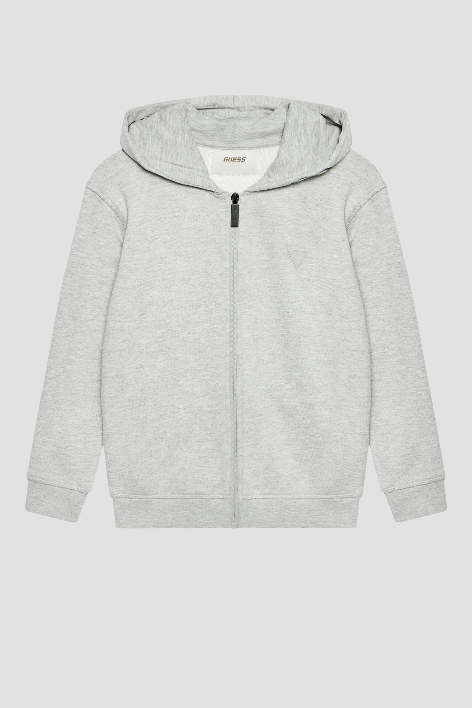 Дитяча сіра кофта на блискавці Guess Kids L2YQ44.KAIJ1;H9C9
