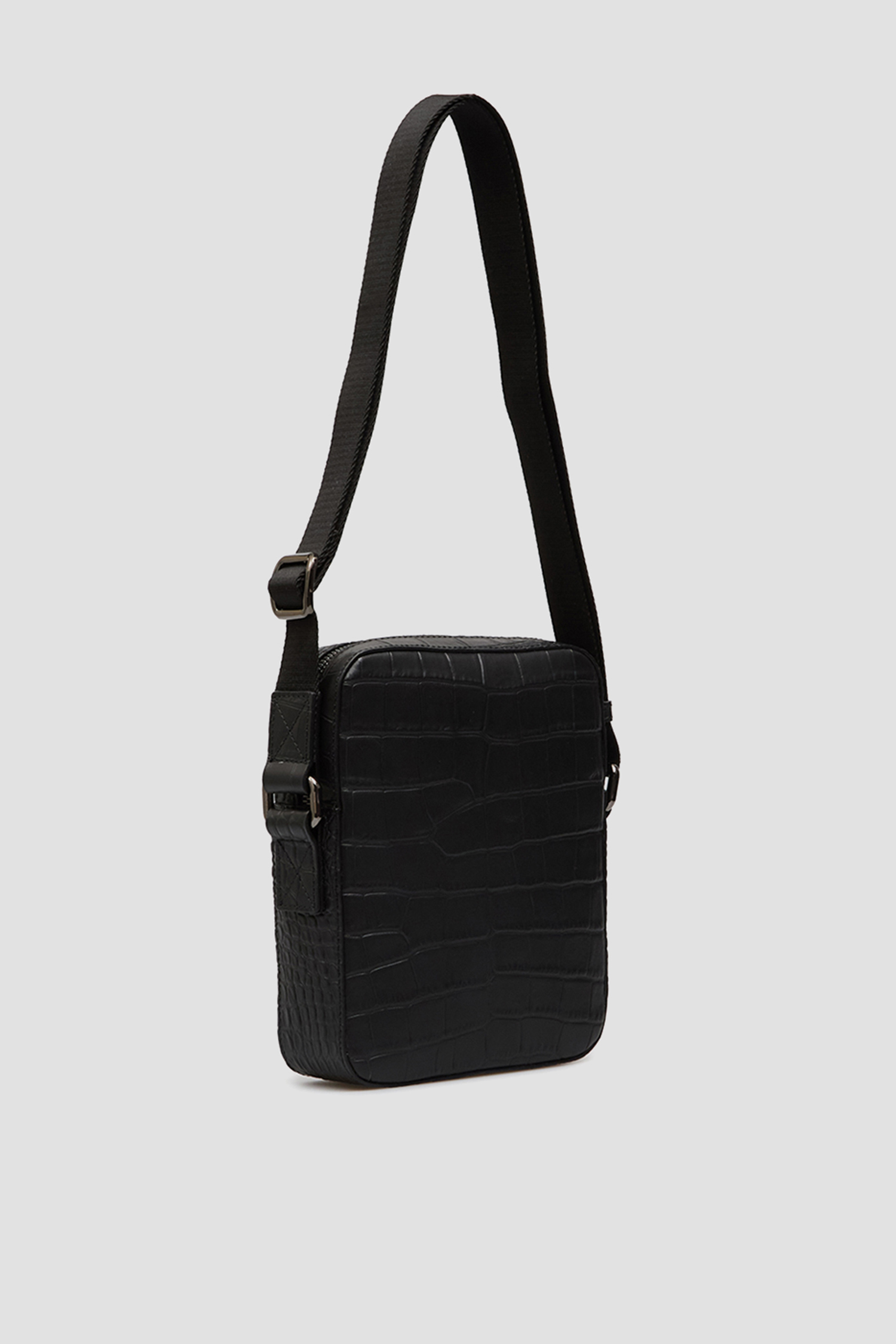 Мужская черная кожаная сумка BALDININI C3A002XXCOCC;0000