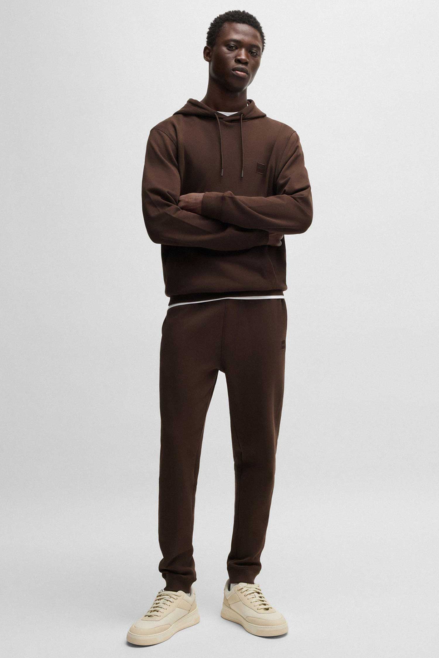 Мужские темно-коричневые спортивные брюки BOSS 50509303;248