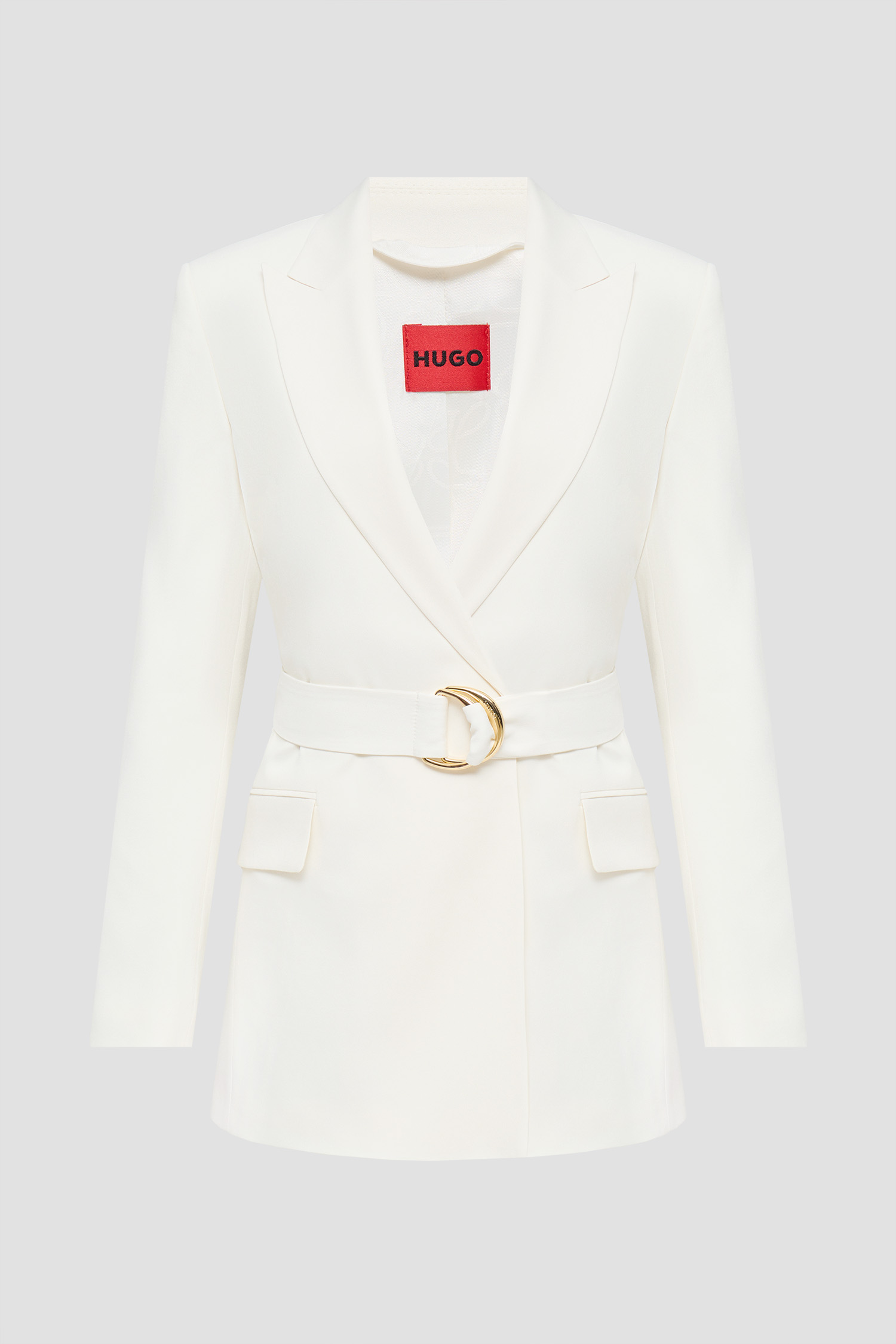 Женский белый жакет HUGO 50559274;115