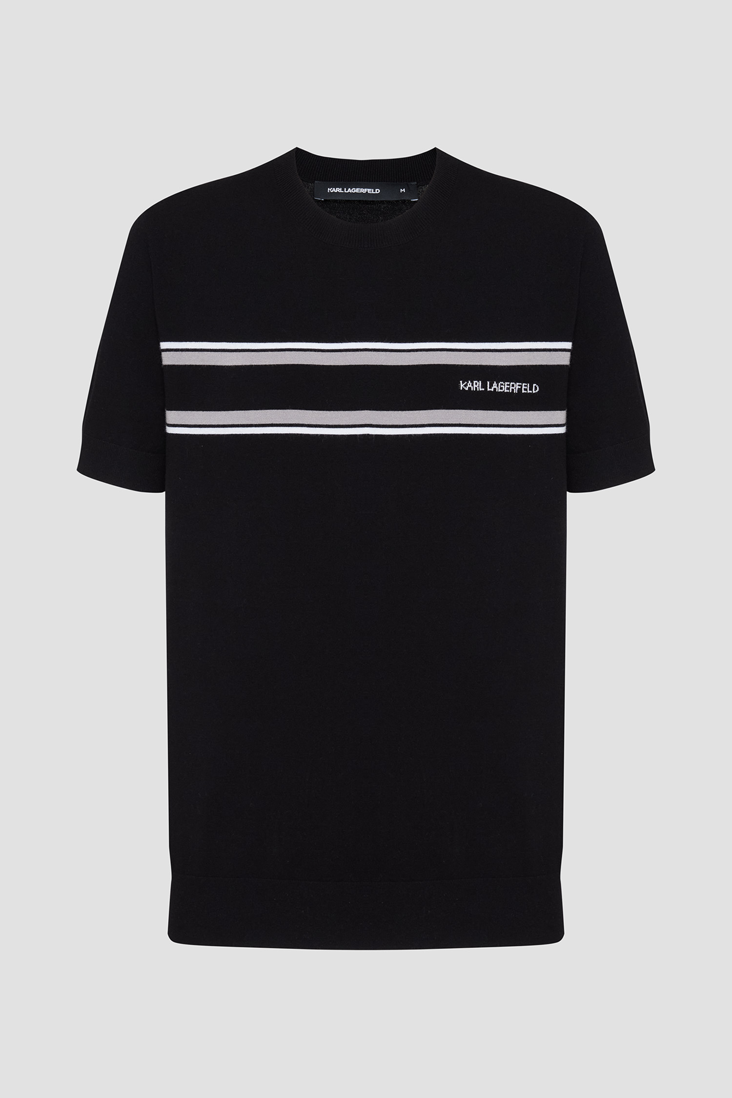 Мужской черный джемпер Karl Lagerfeld 561302.655010;990