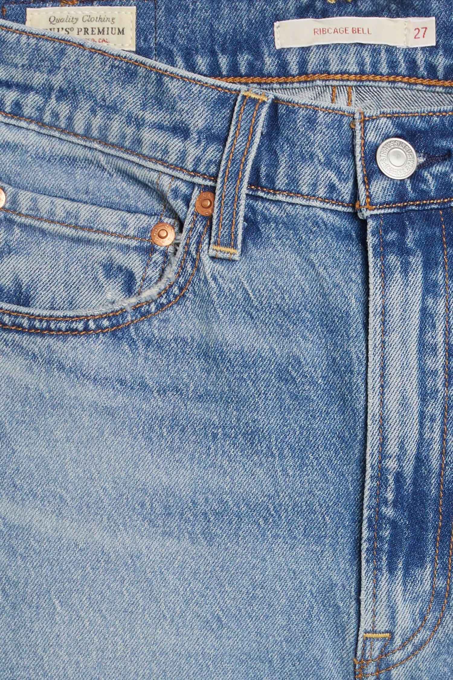 Жіночі блакитні джинси Ribcage Bell Levi’s® A7503;0020