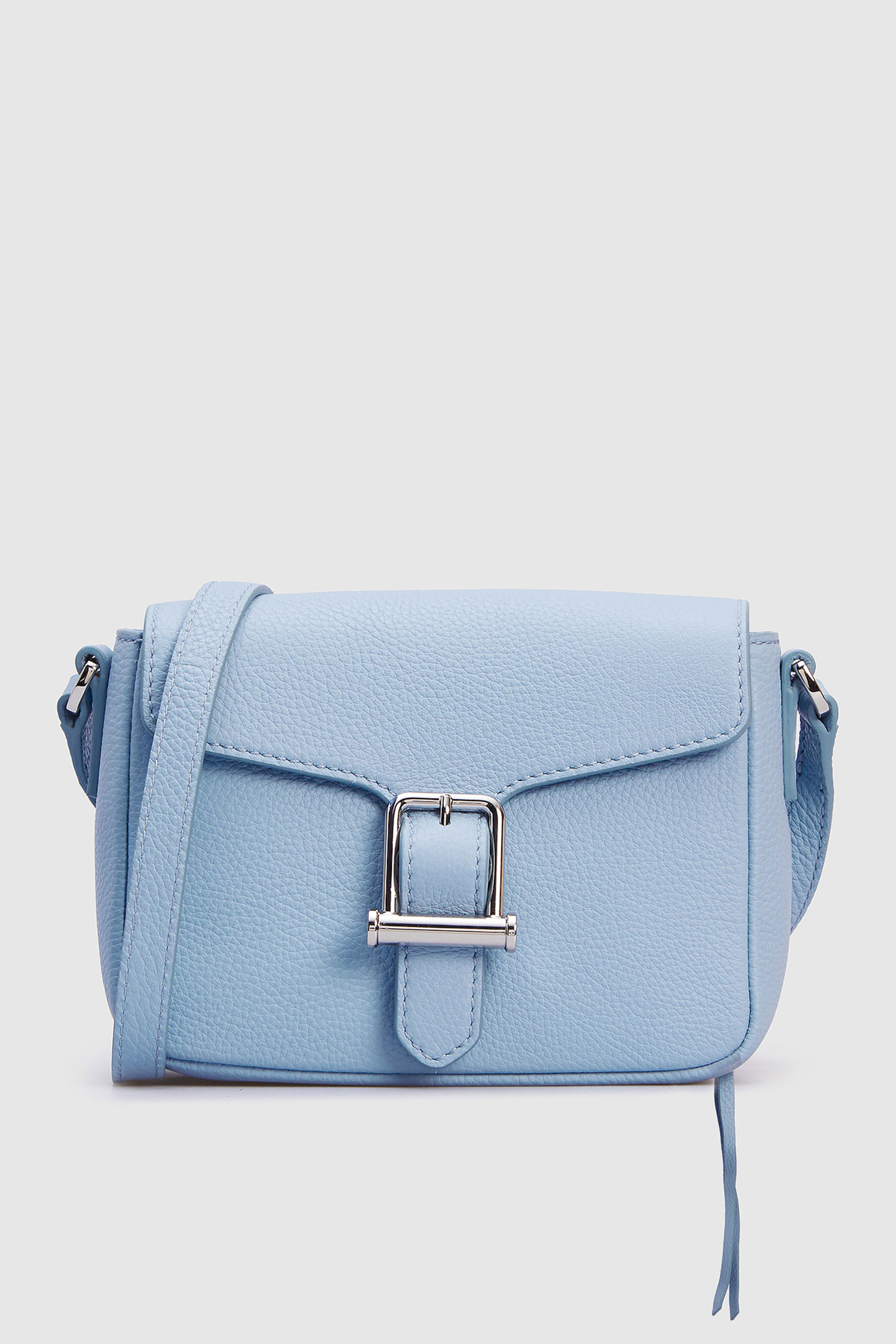 Женская голубая кожаная сумка BOSS 50441927;450