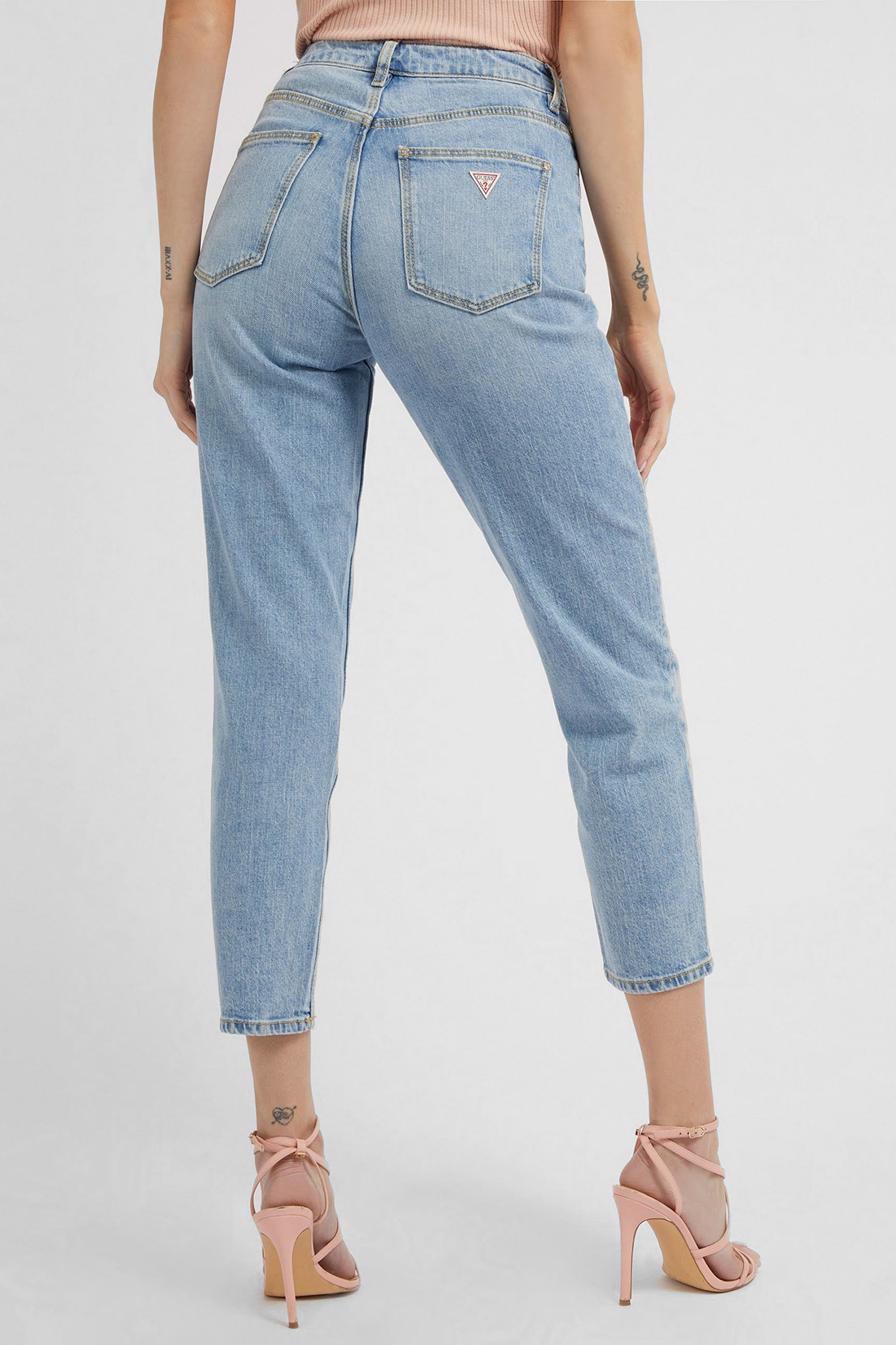 Женские голубые джинсы Guess W2YA21.D4NH6;AULI