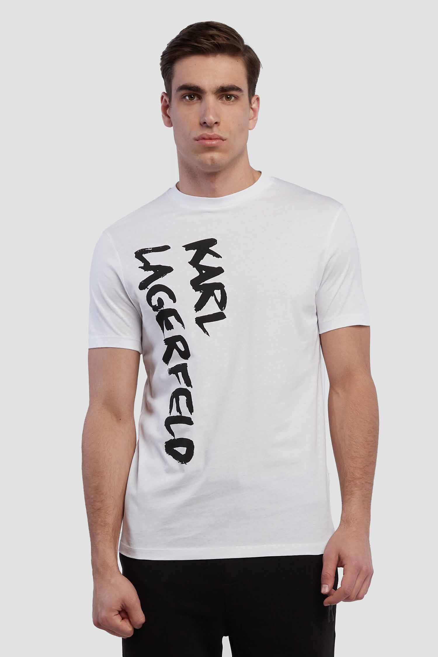 Мужская белая футболка Karl Lagerfeld 521224.755065;10
