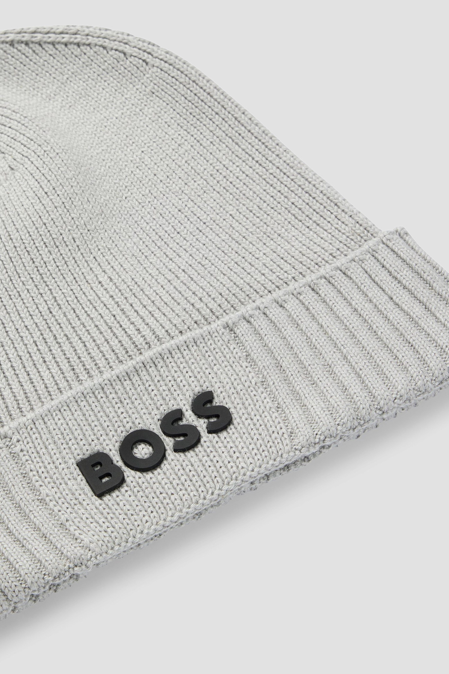Мужская серая шапка BOSS 50499423;063