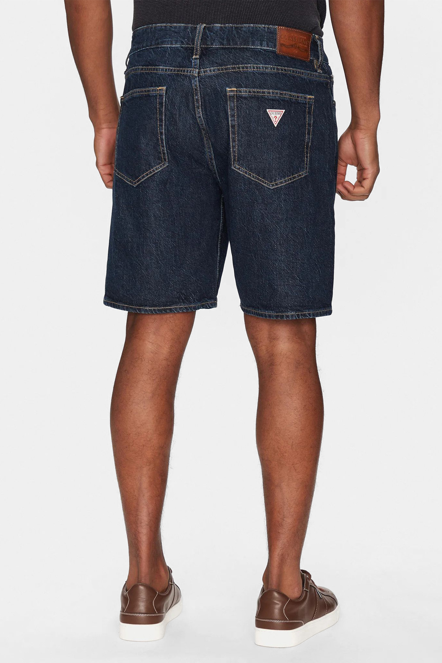 Чоловічі темно-сині джинсові шорти Guess Jeans M4YD37.D5M55;GAD1