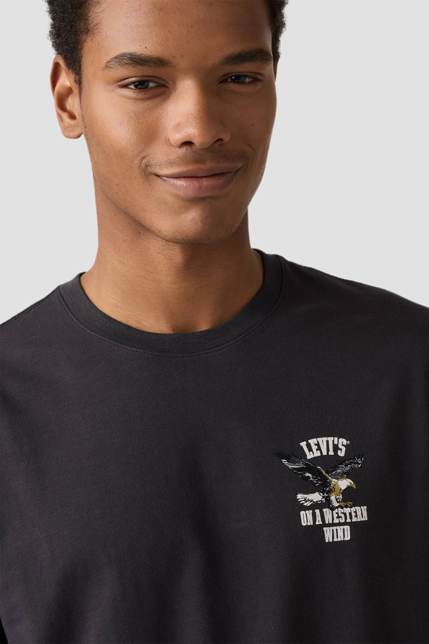 Мужская черная футболка Levi’s® 16143;2050