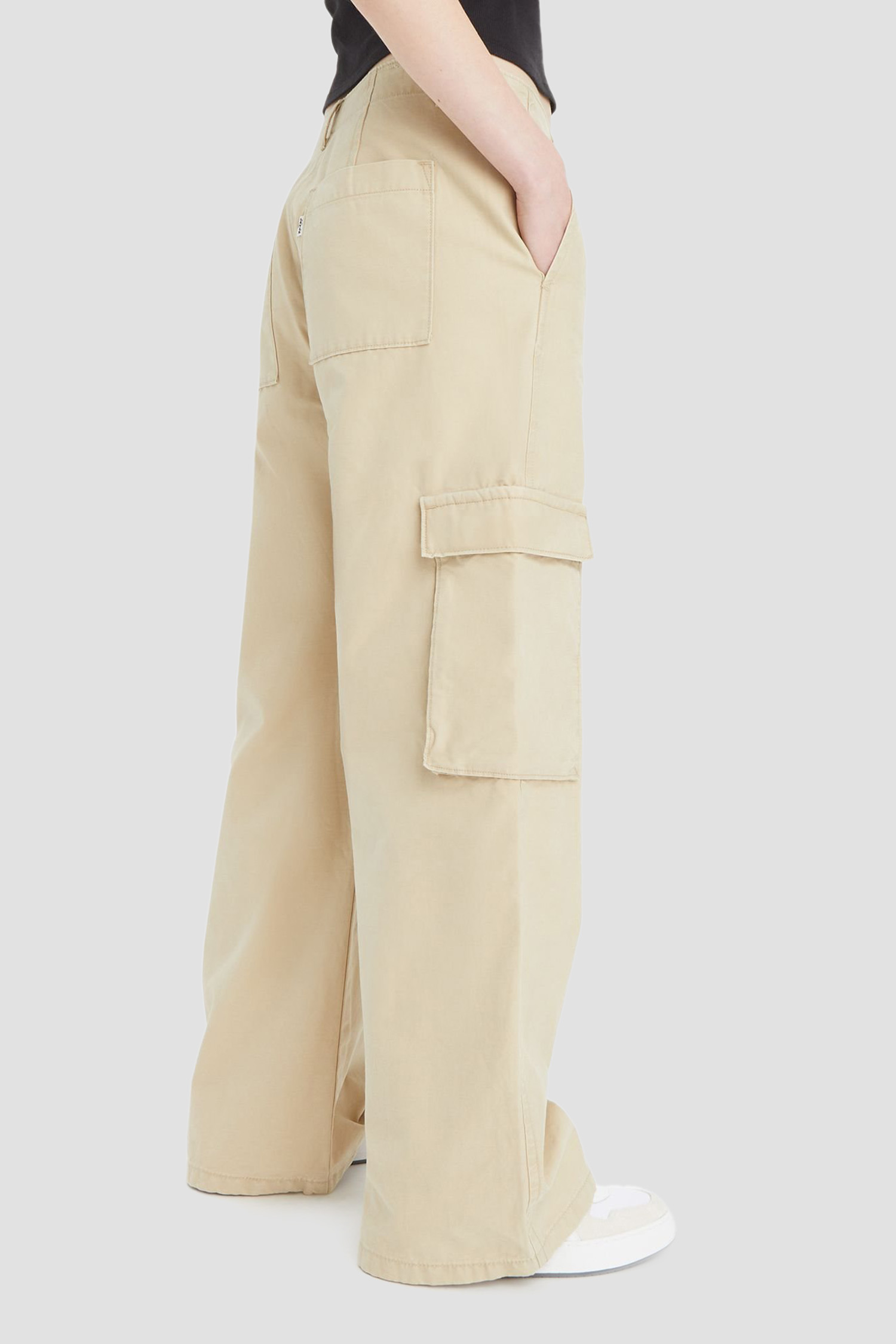 Женские бежевые карго Baggy Cargo Levi’s® A6077;0009