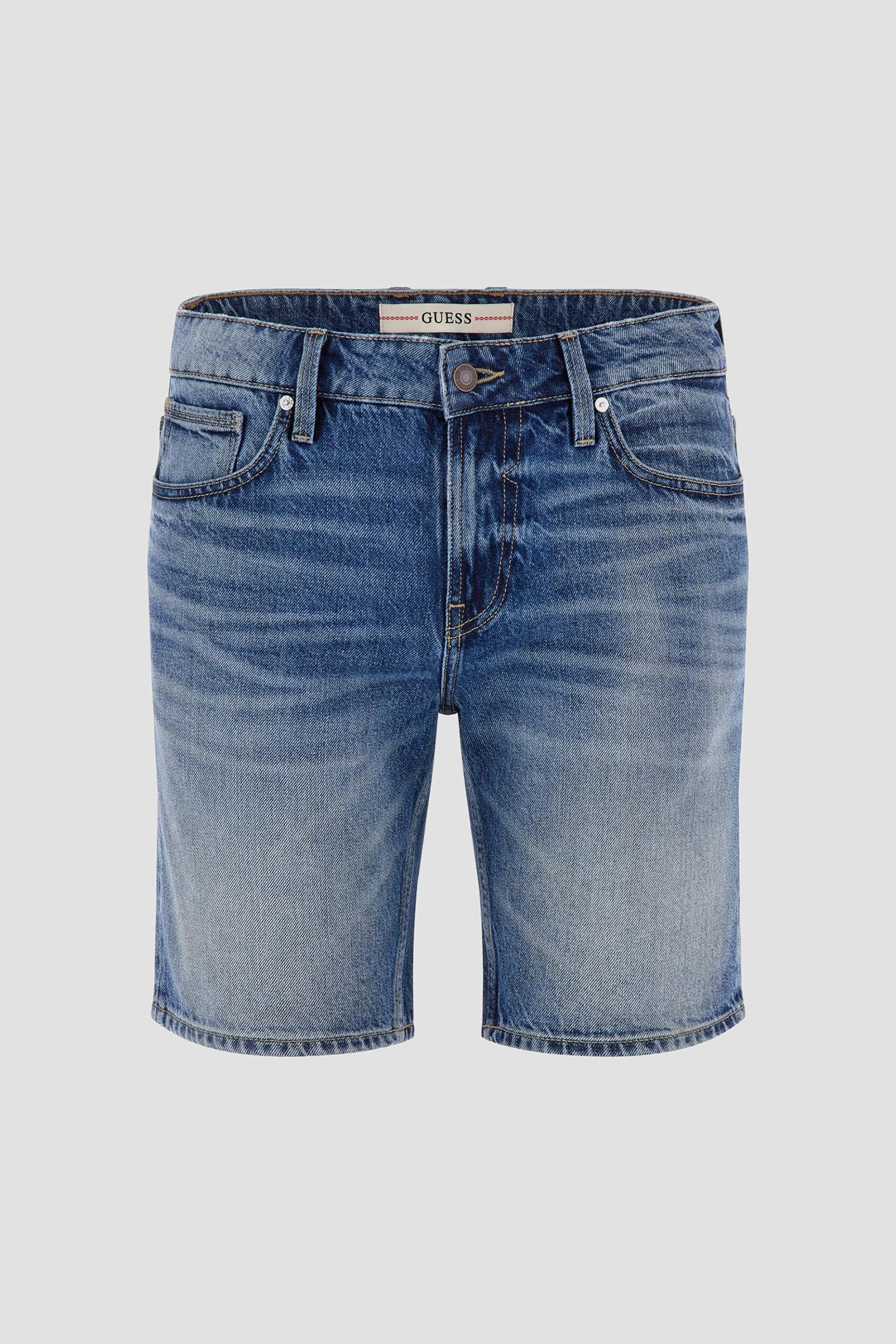 Мужские синие джинсовые шорты Guess M3GD03.D4T9G;BCIT