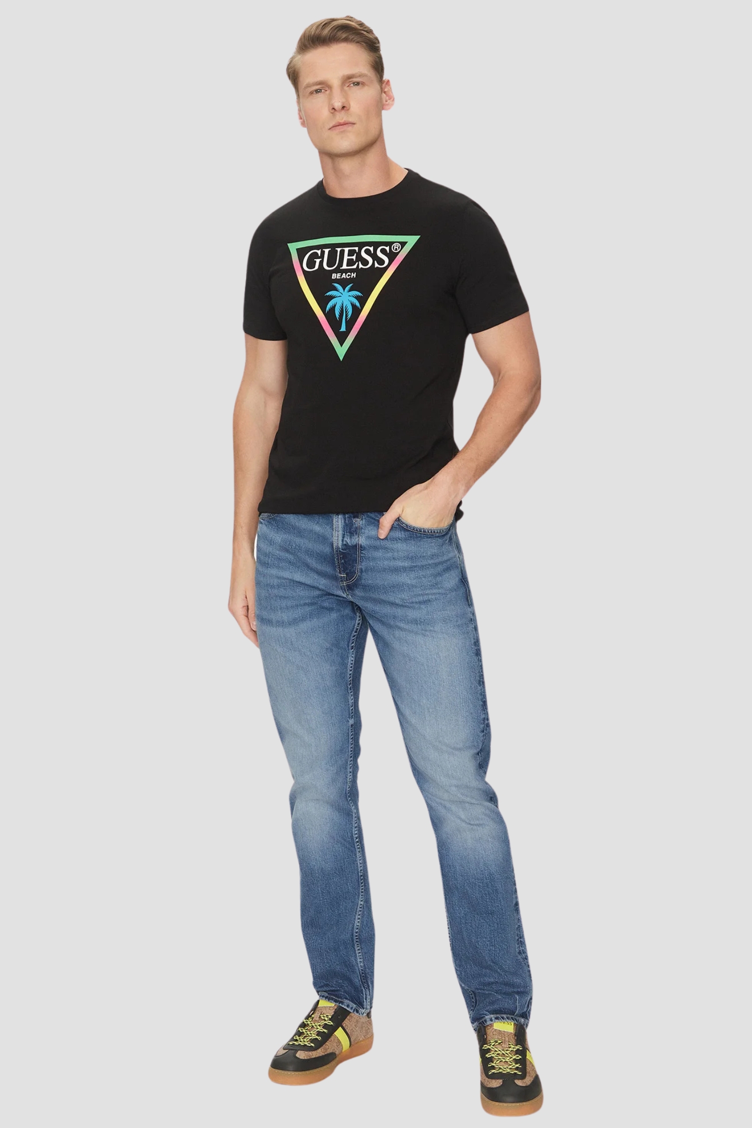 Чоловічі сині джинси Guess M5RAS2.D5KP2;FL1P