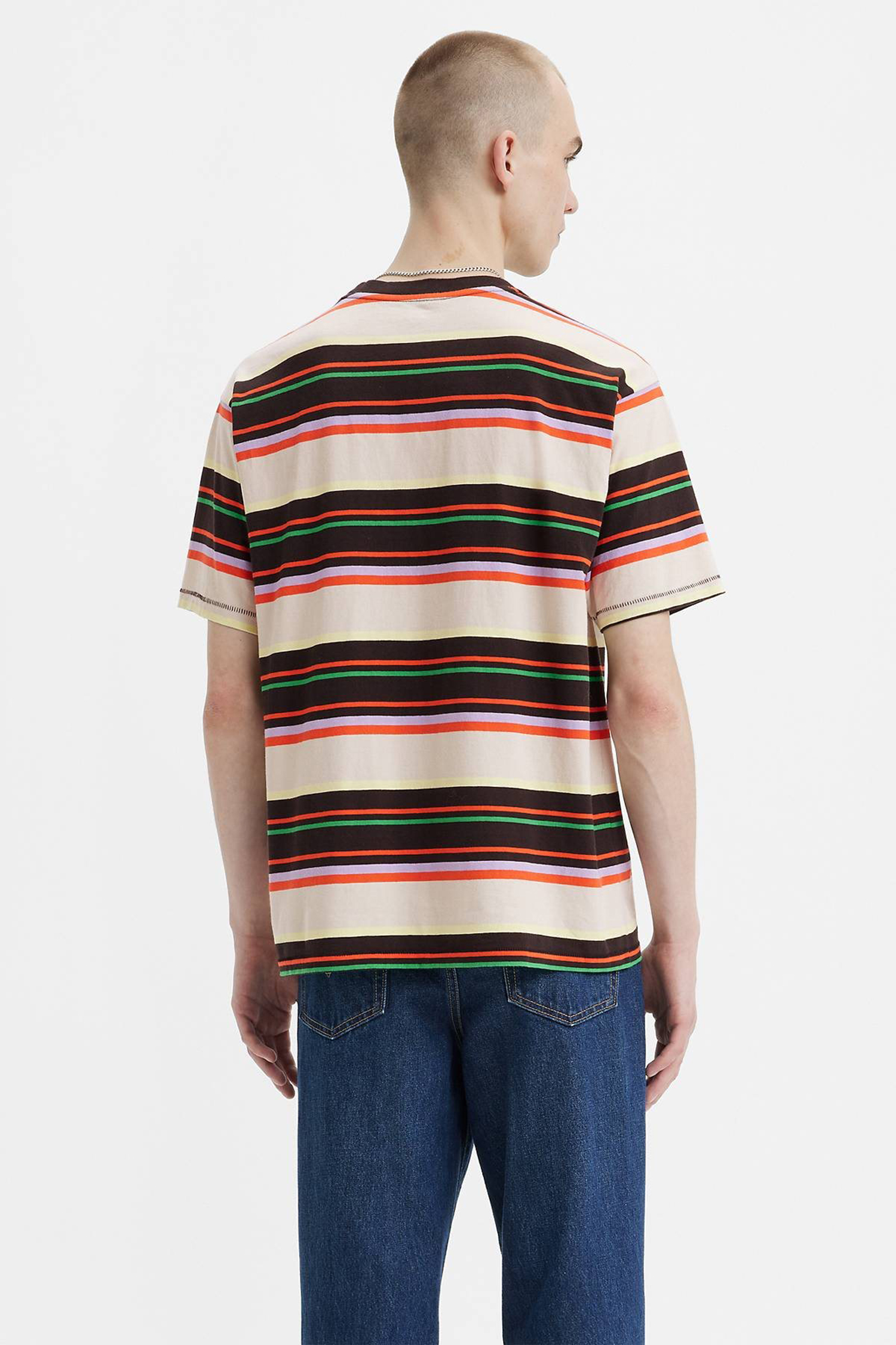Мужская футболка в полоску Levi’s® A0637;0069 — Ultrashop