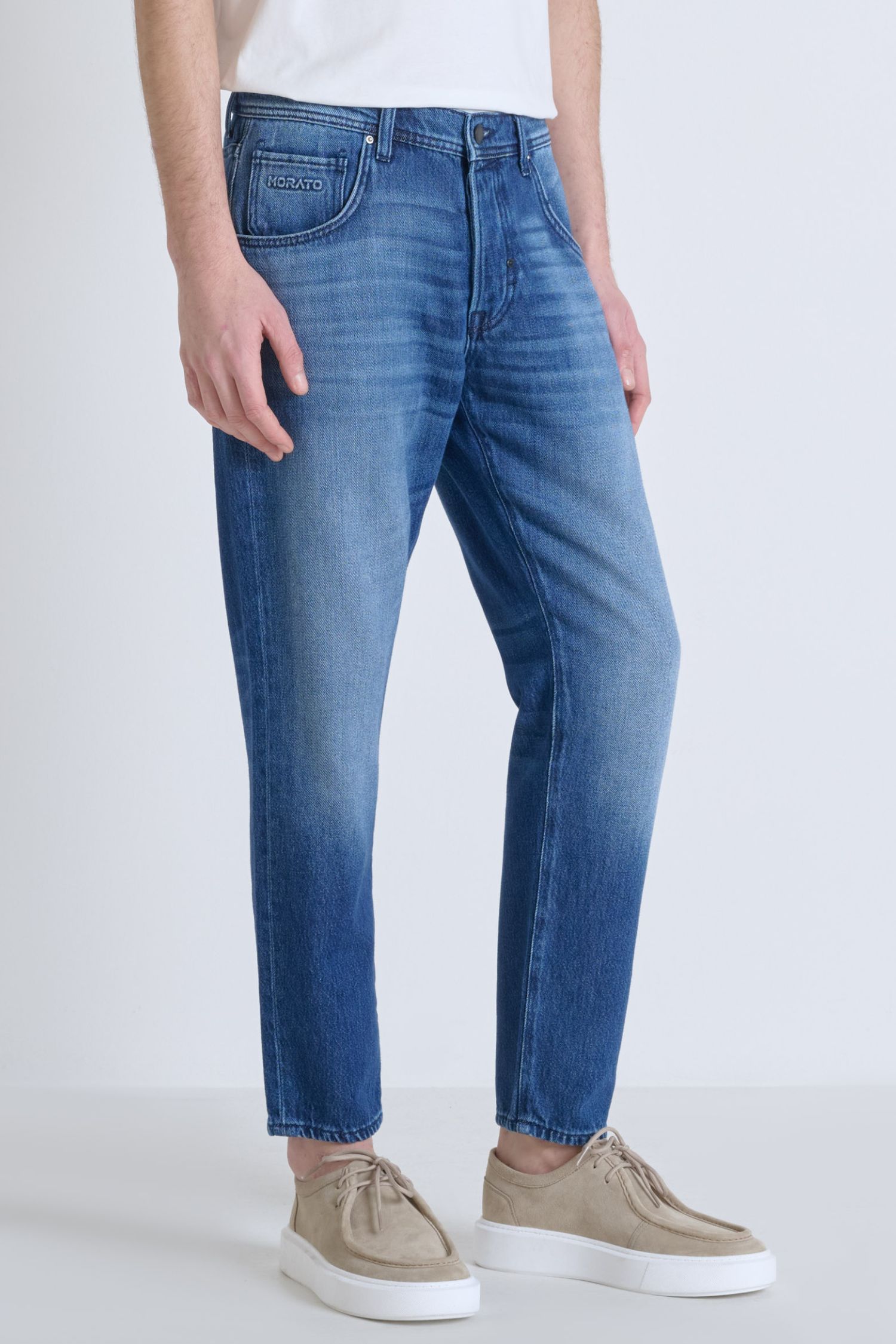 Мужские синие джинсы Antony Morato MMDT00288.FA700142;7010