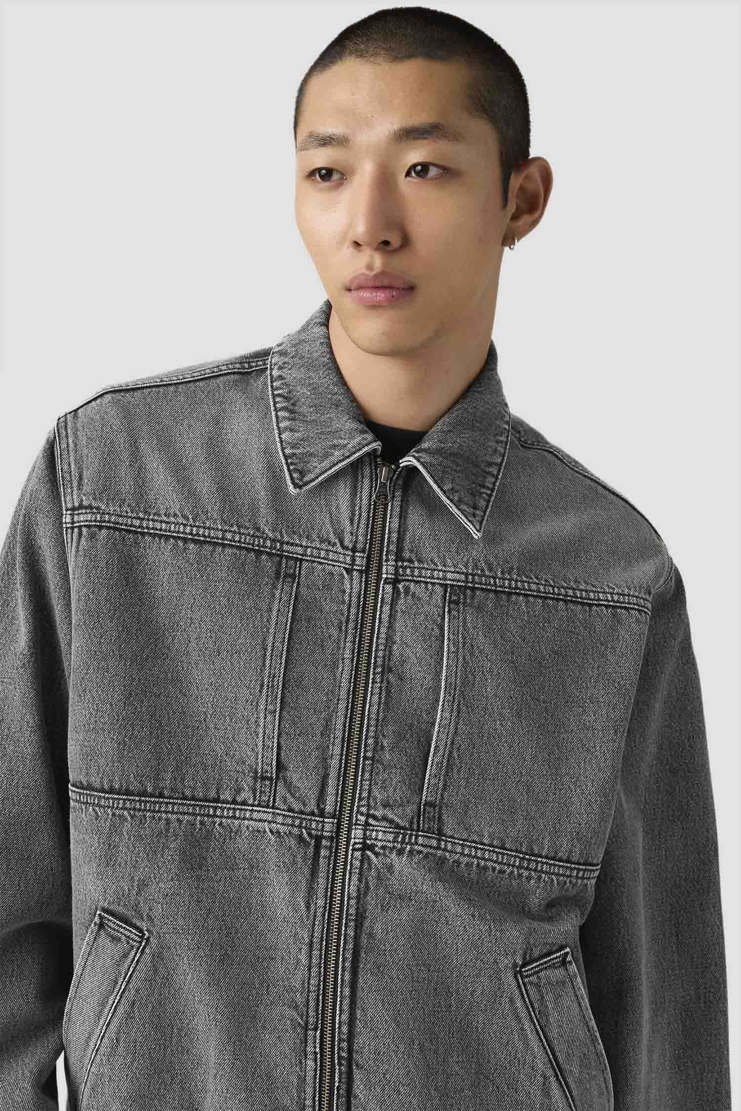 Чоловіча сіра джинсова куртка Levi’s® 005AK;0001
