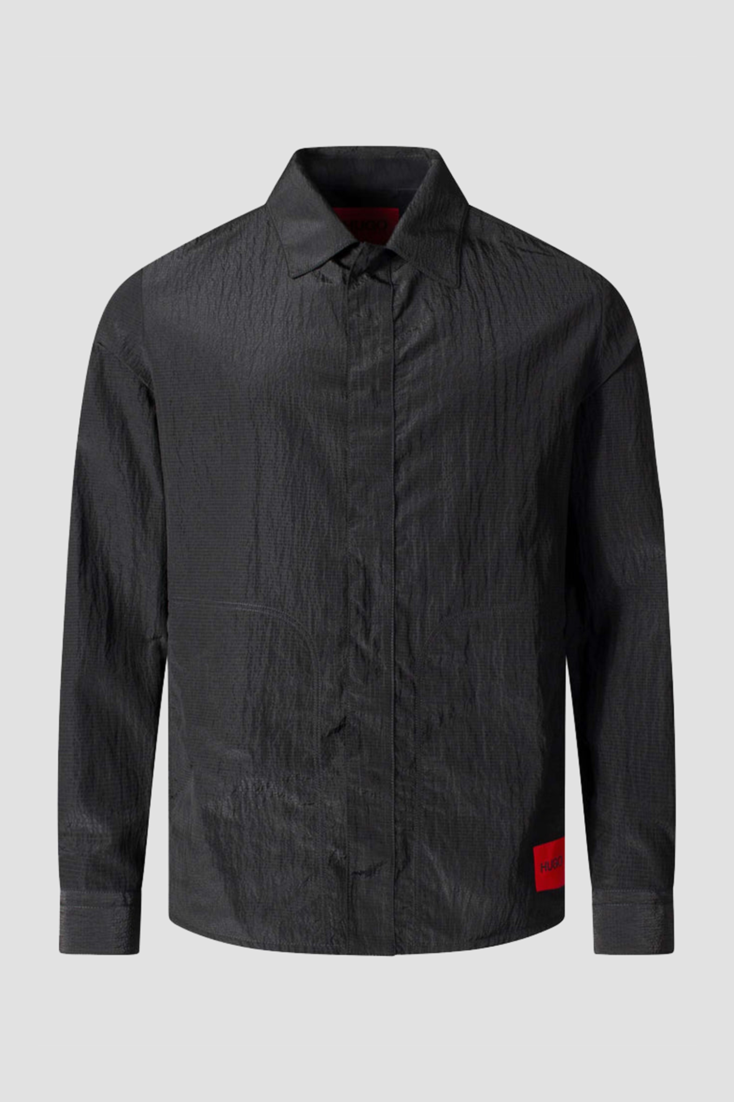 Мужская черная рубашка HUGO 50465120;001