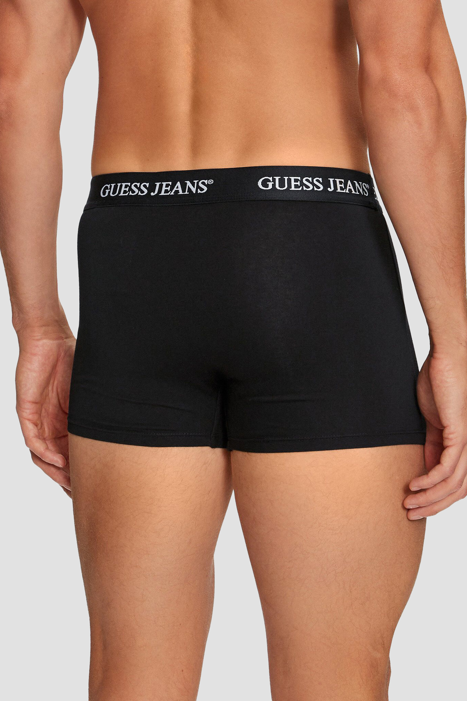 Мужские черные боксеры (3 шт) Guess Jeans M4BZ48.K6YW1;JBLK