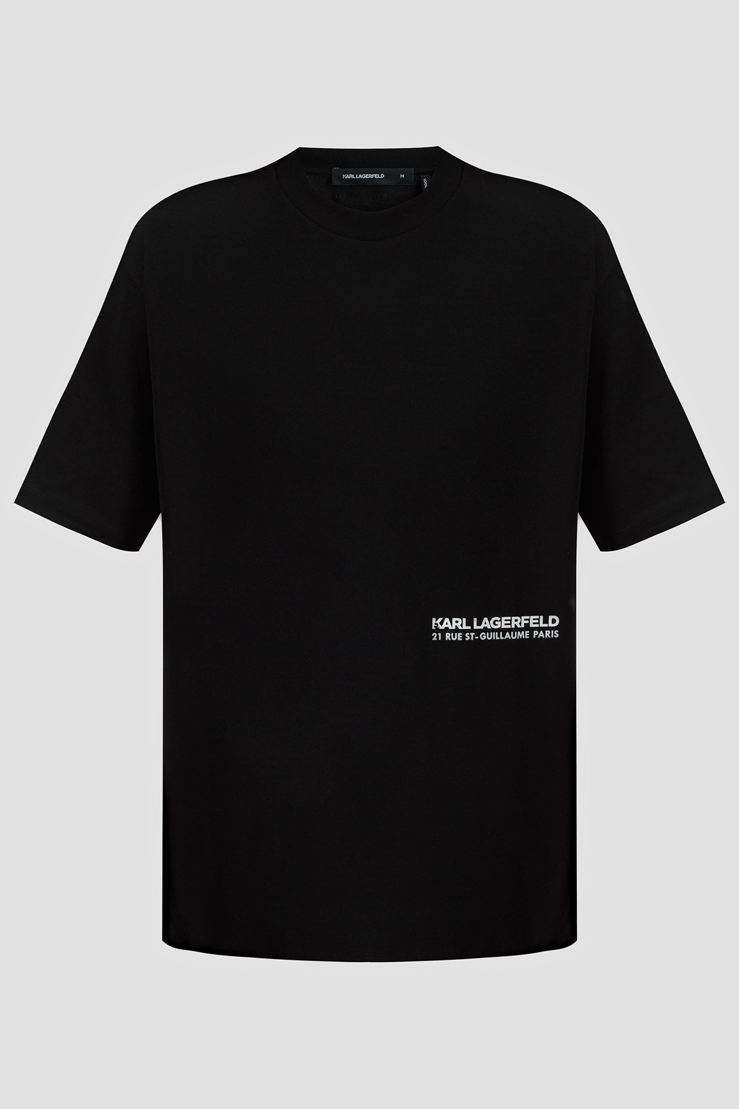 Чоловіча чорна футболка Karl Lagerfeld 551230.755192;990