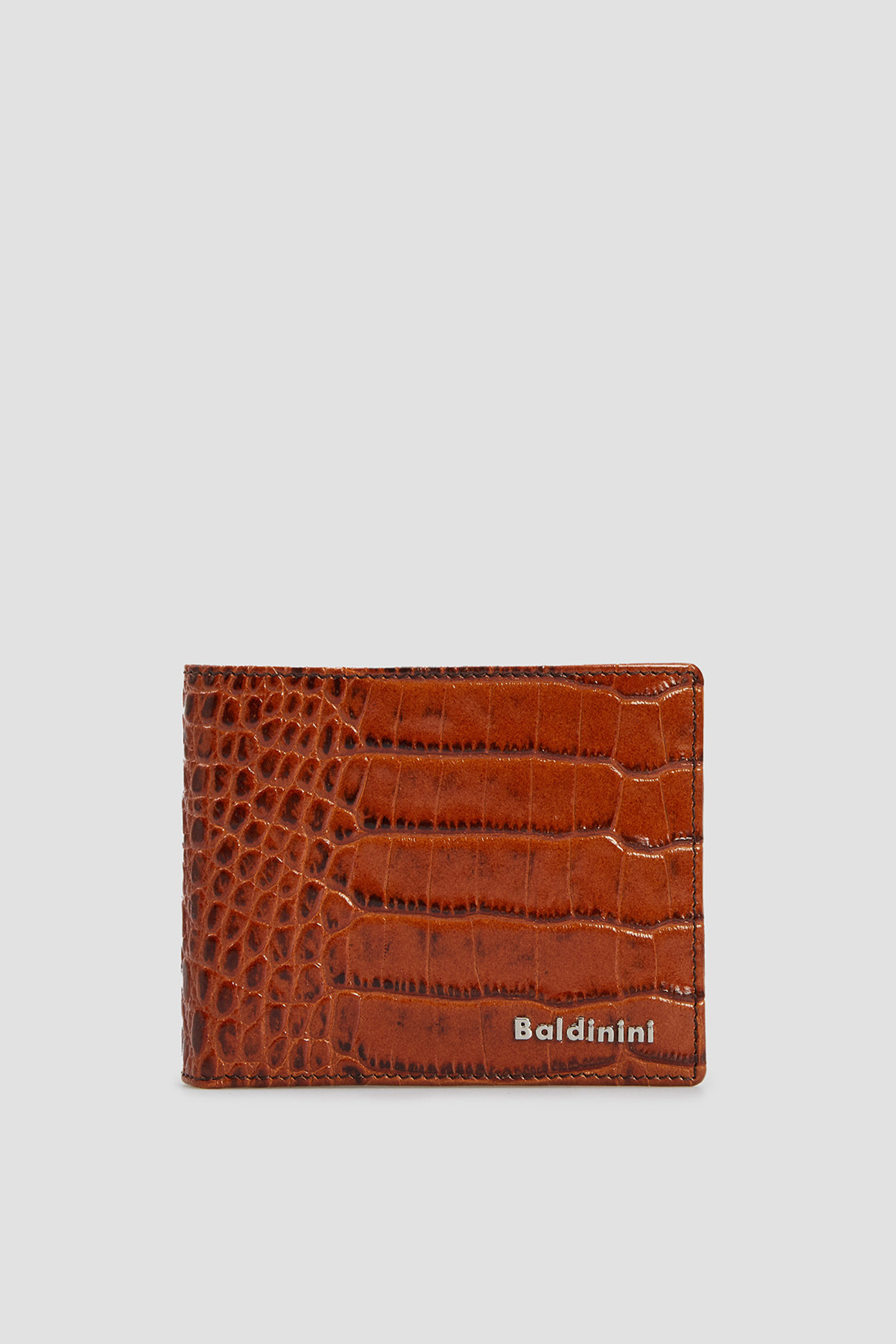 Мужской коричневый кожаный кошелек Baldinini Q2B004COCC;3020