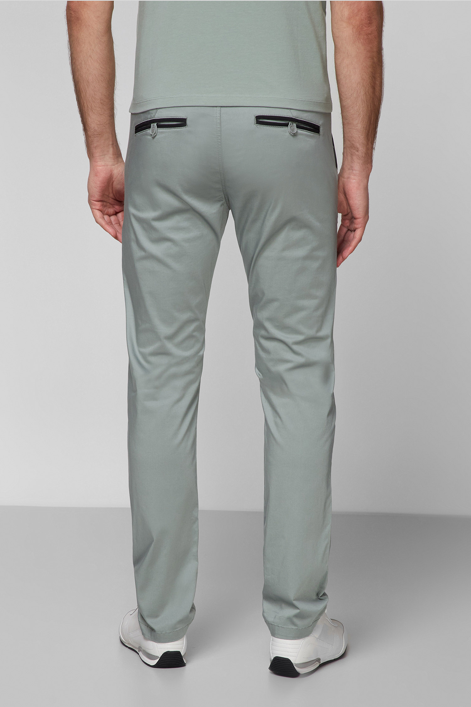 Мужские мятные чиносы Karl Lagerfeld 511801.255836;510