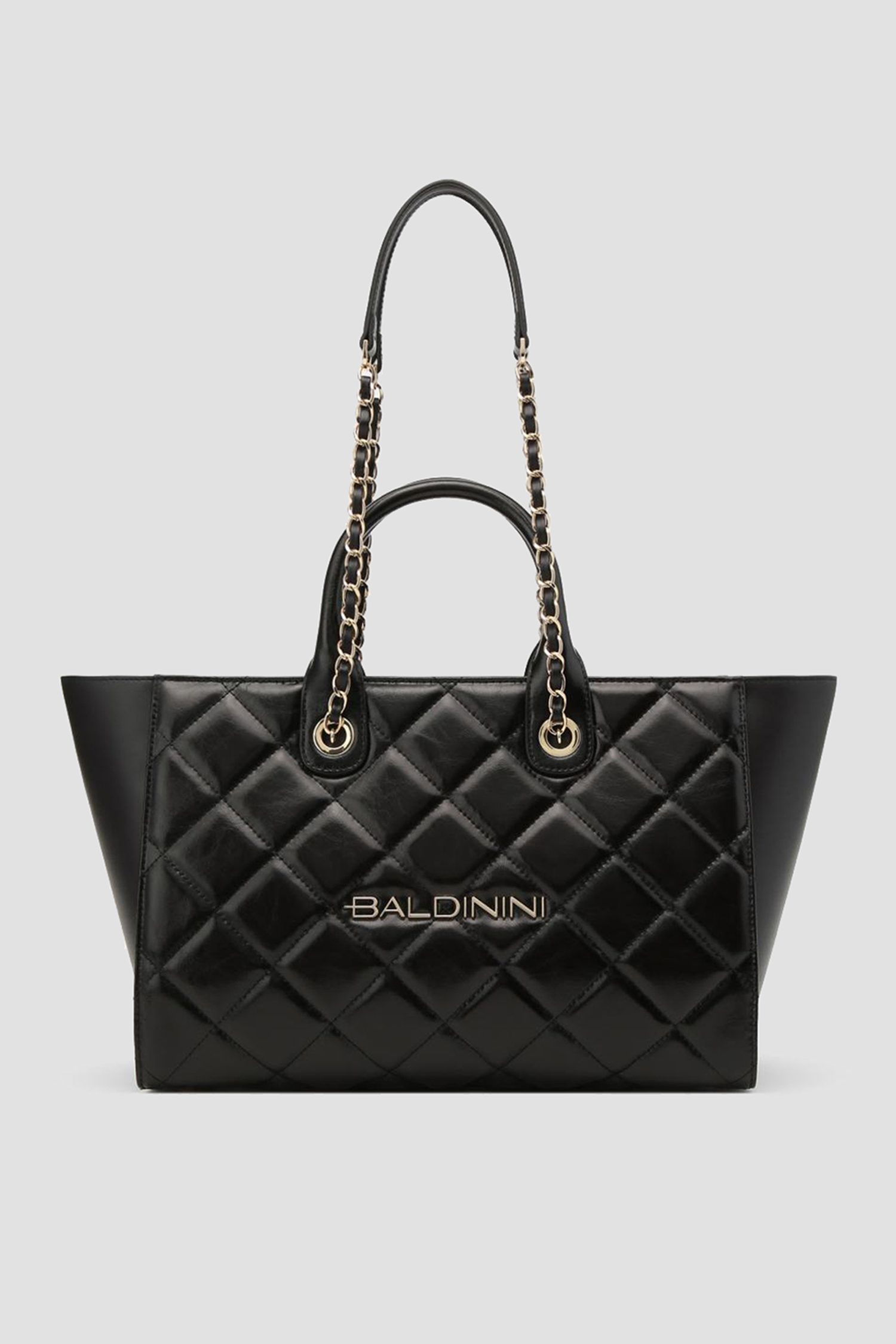 Жіноча чорна шкіряна сумка BALDININI G4FPWGEW0012;999