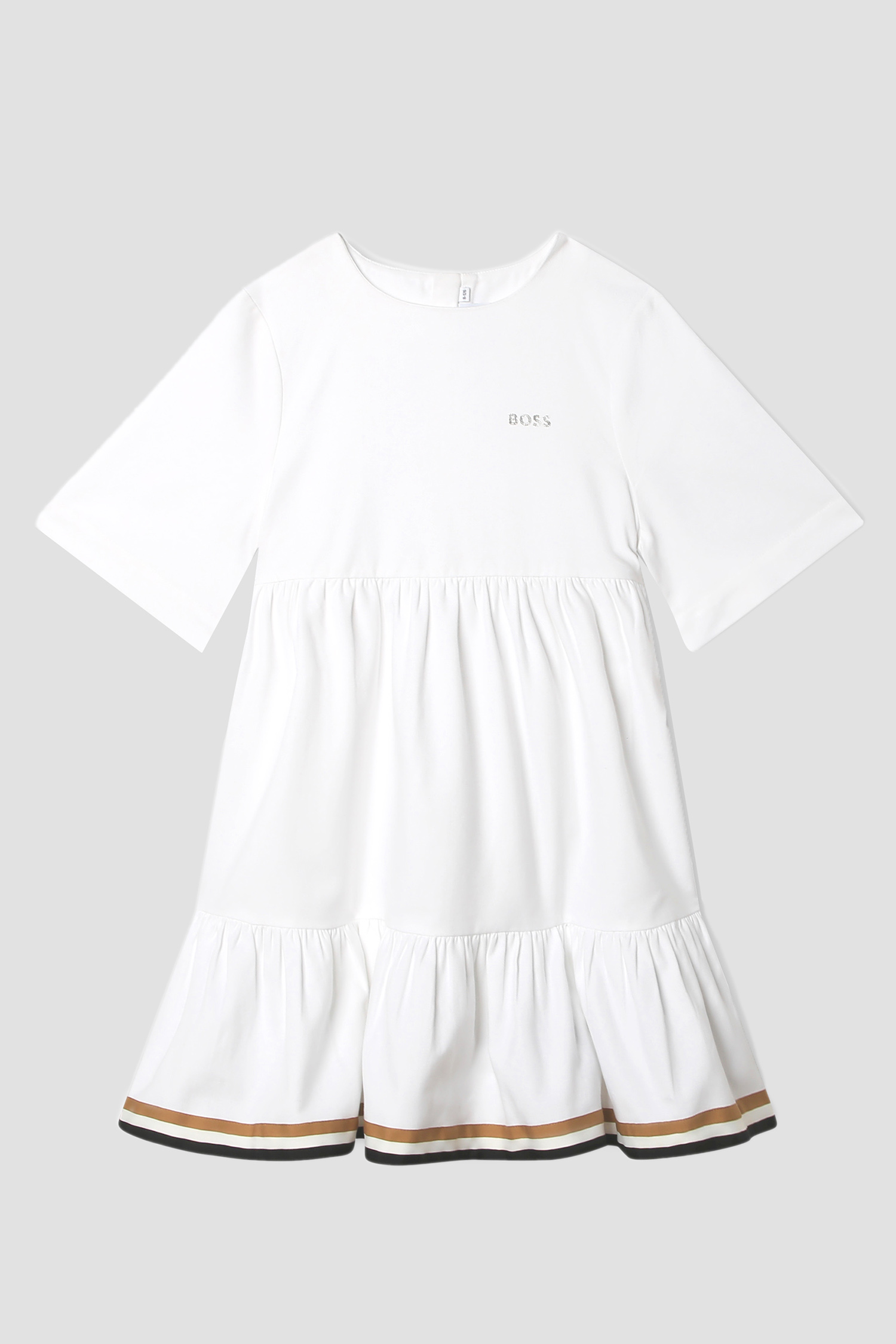 Дитяча біла сукня BOSS kids J50657;10P